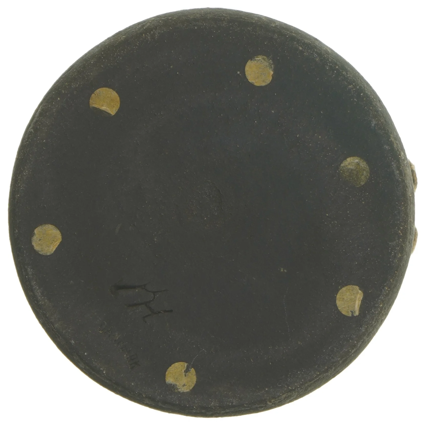 Keramisk vase med bølget kant af kaj henning (str. 28 cm)