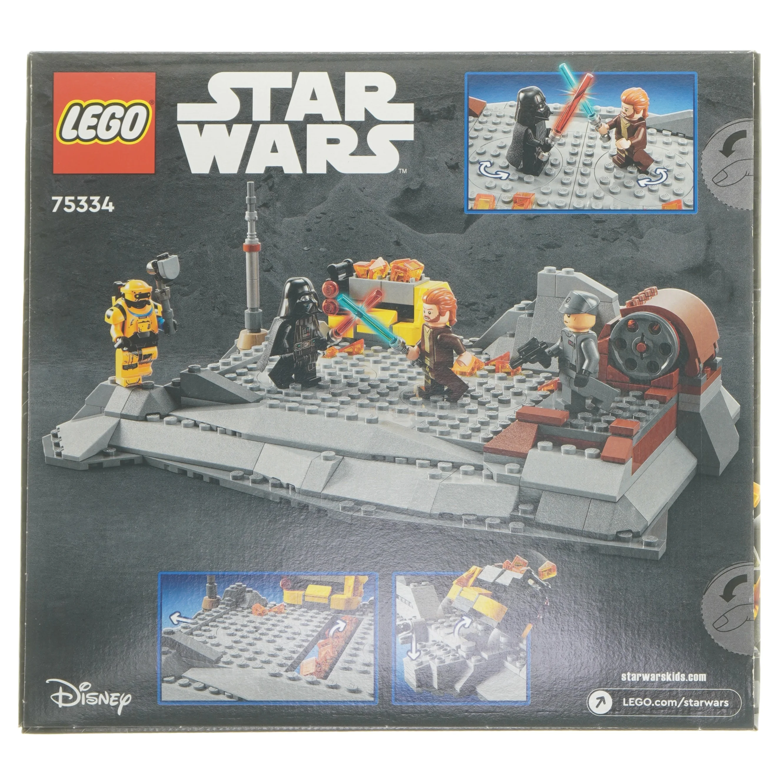 LEGO Star Wars Obi-Wan Kenobi vs. Darth Vader sæt fra Lego (str. 26x7,5x28 cm)