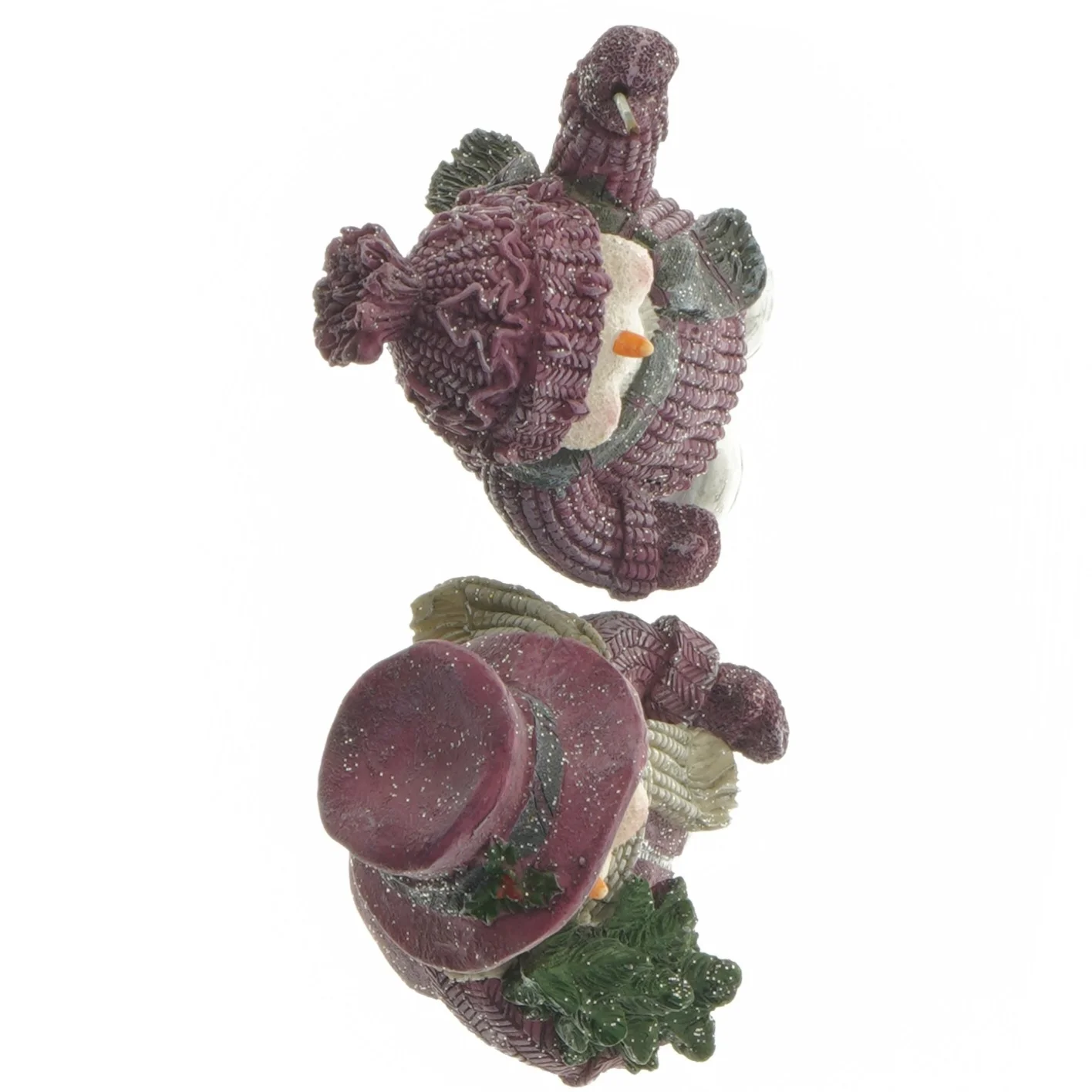 Dekorative snedækkede figurer (str. 14 cm)