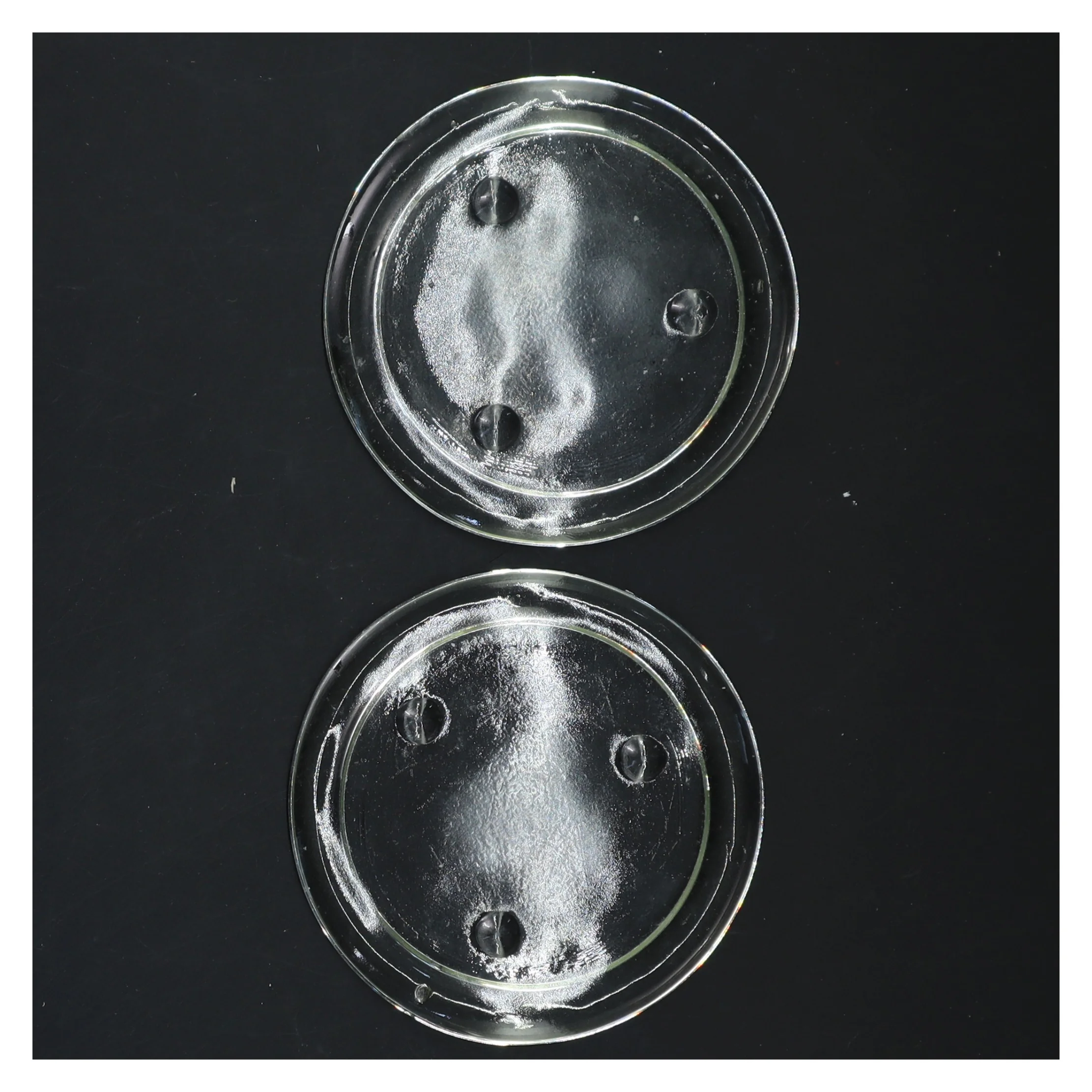 Glas skjulere til lysestager (str. Ø 10 cm) (DVD)