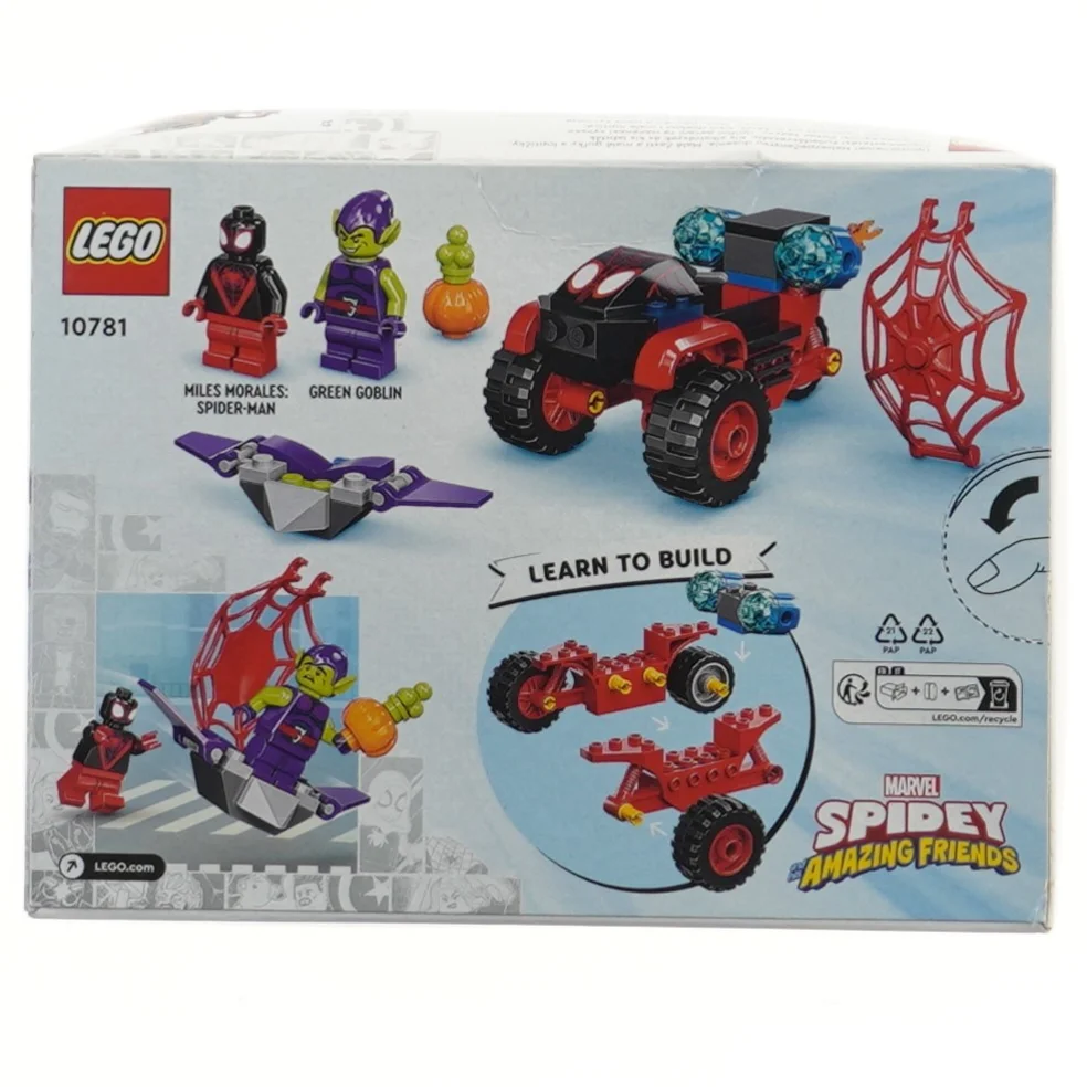 LEGO Spider-Man's Techno Trike sæt fra Lego (str. 19x14 cm)