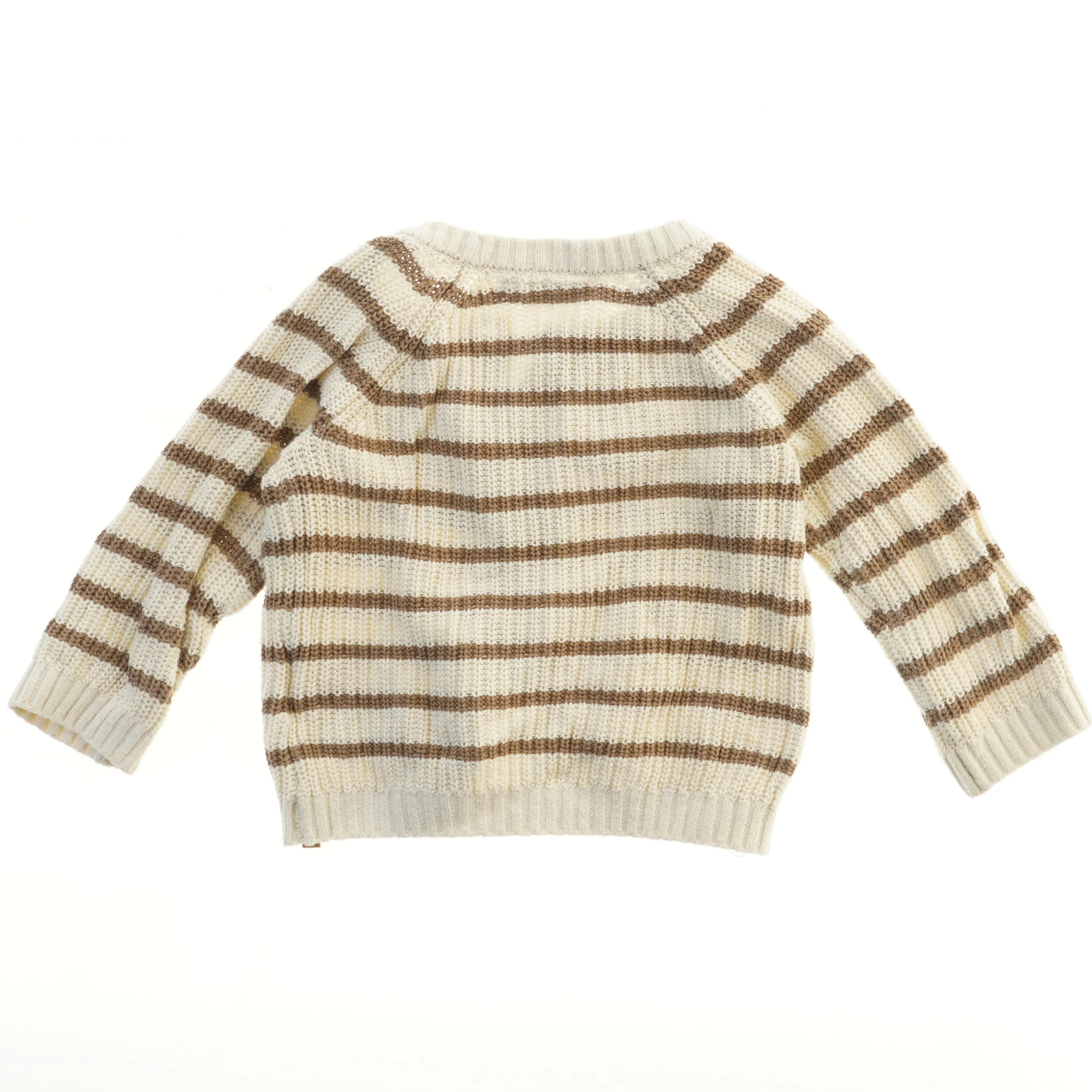 Strikket Cardigan med Striber fra Lil atelier (str. 86)