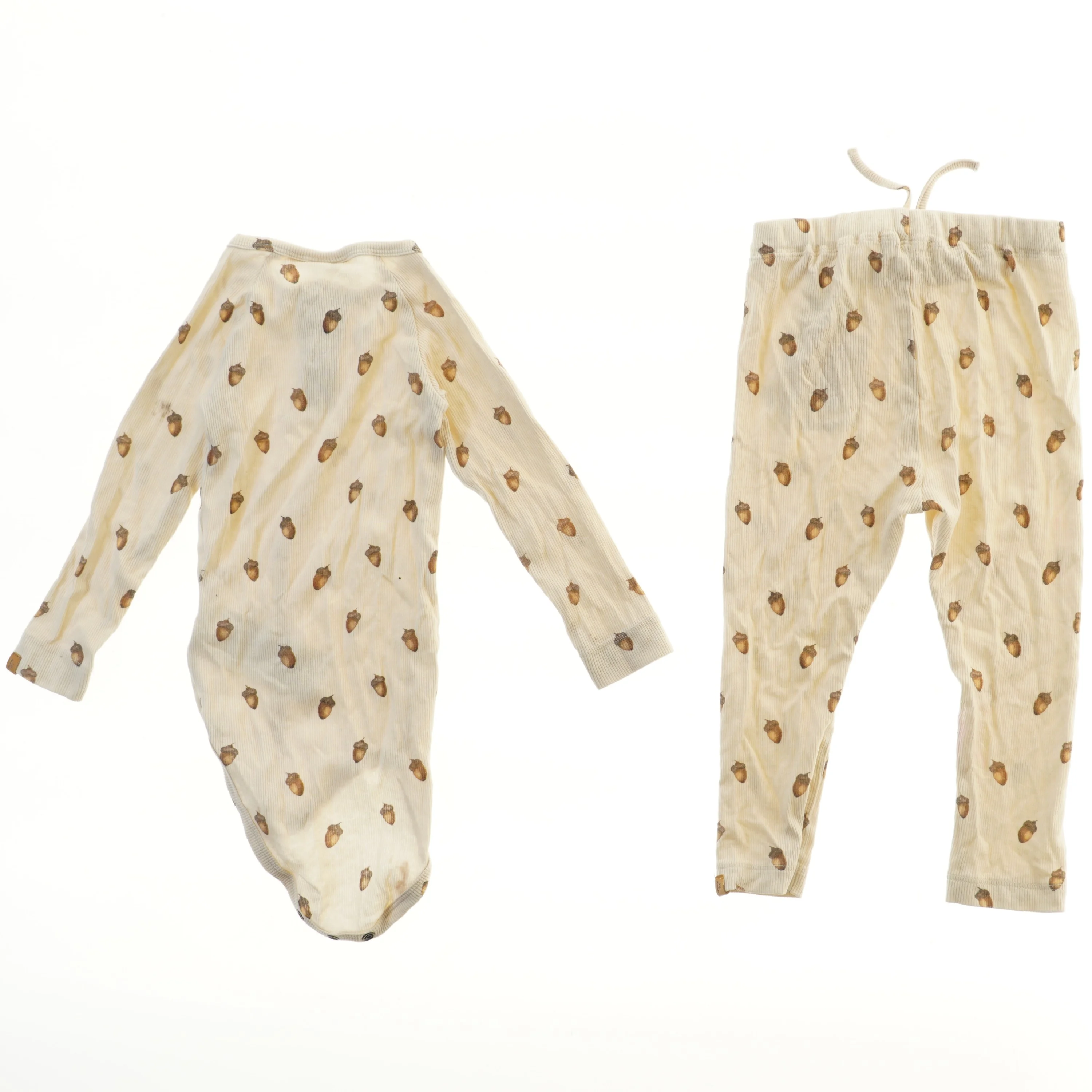 Børnetøj sæt med print fra Lil atelier (str. 86)