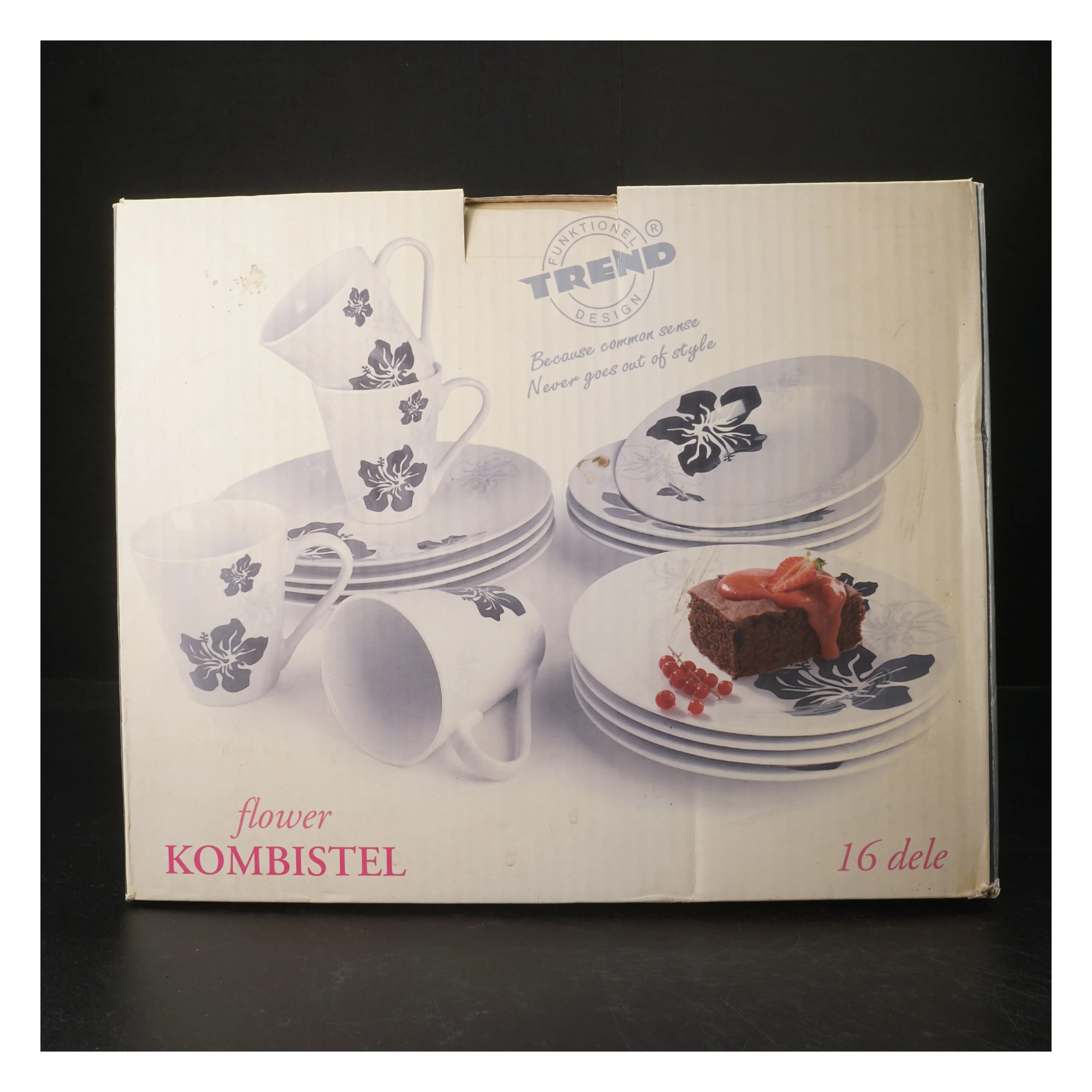 Trend Flower Combination Sæt fra Trend (str. Ø. 24 cm)