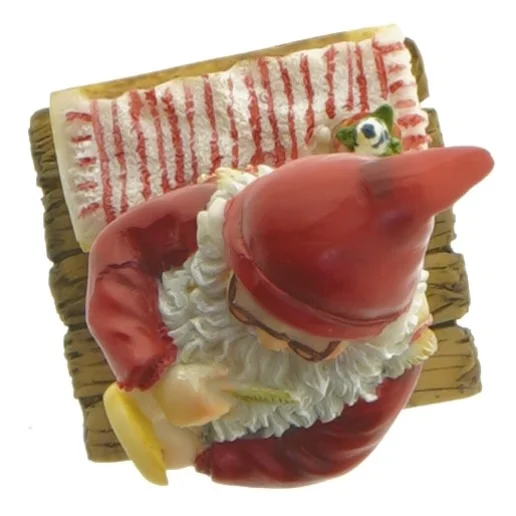 Nissefigur i keramik (str. 11x5x5 cm)