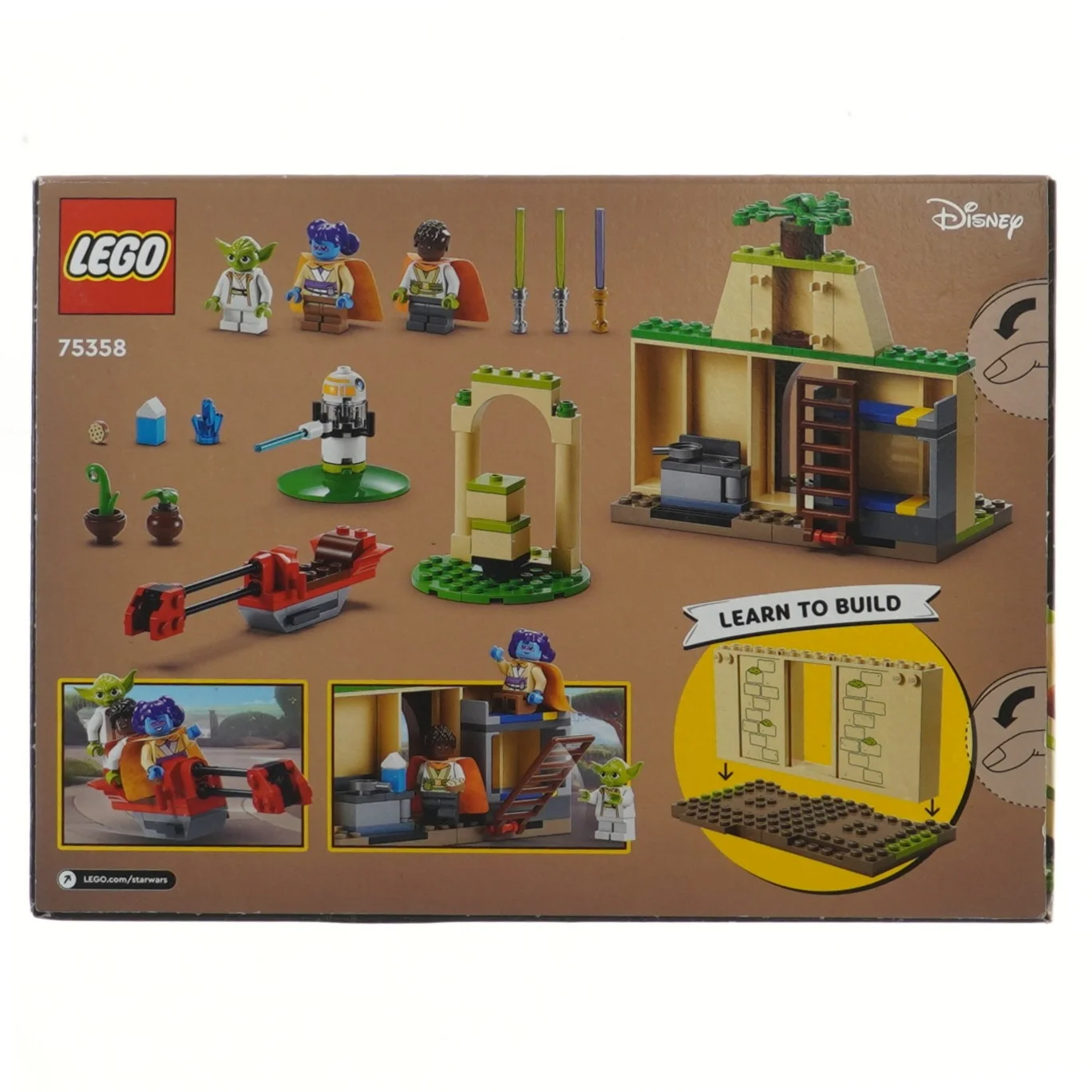 LEGO Star Wars Tenoo Jedi Temple sæt fra LEGO (str. 26x19 cm)