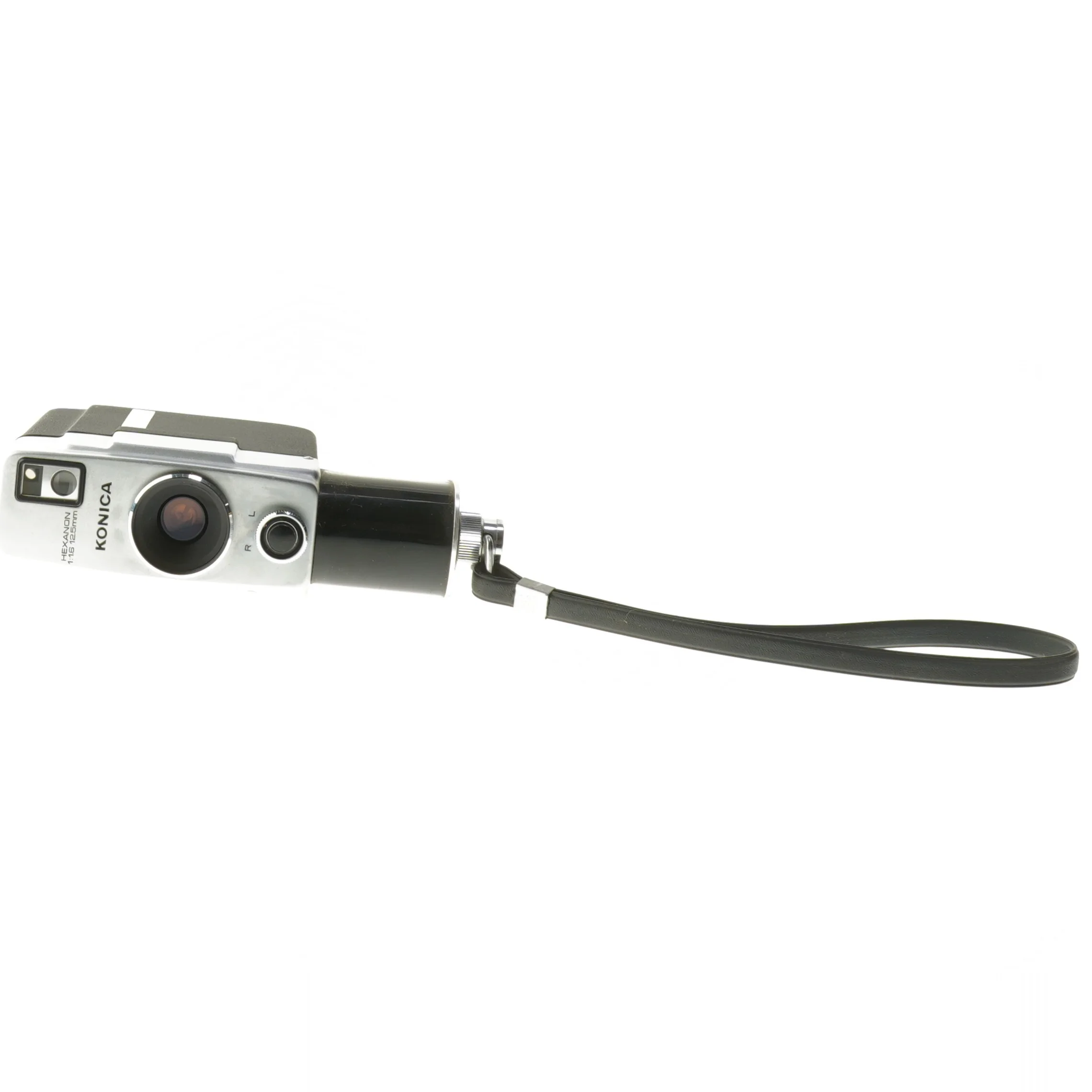 Konica Compact 8 filmkamera fra Konica (str. 13x12x3,5 cm)