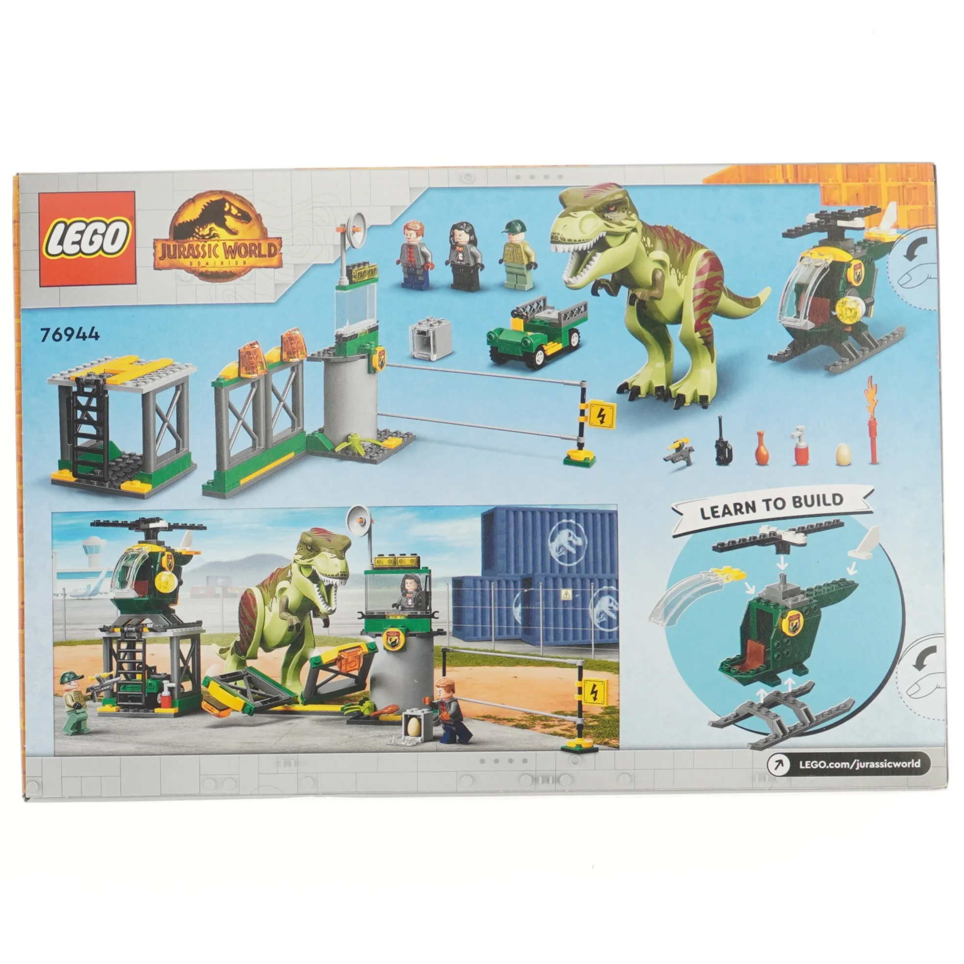 LEGO Jurassic World sæt 76944 fra Lego (str. 26x5,5x38 cm)