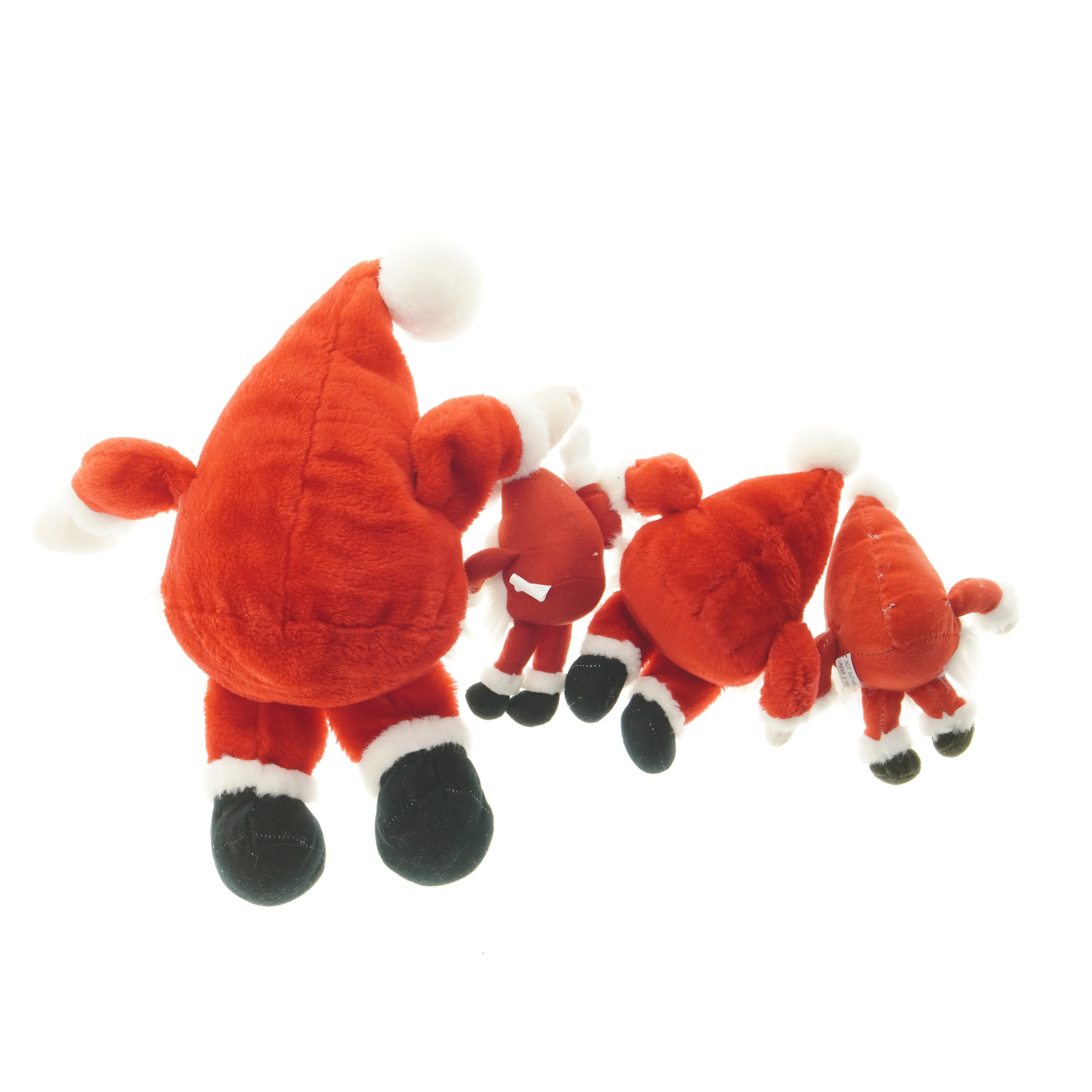 Sæt af julemandfigurer (str. 47-19 cm)