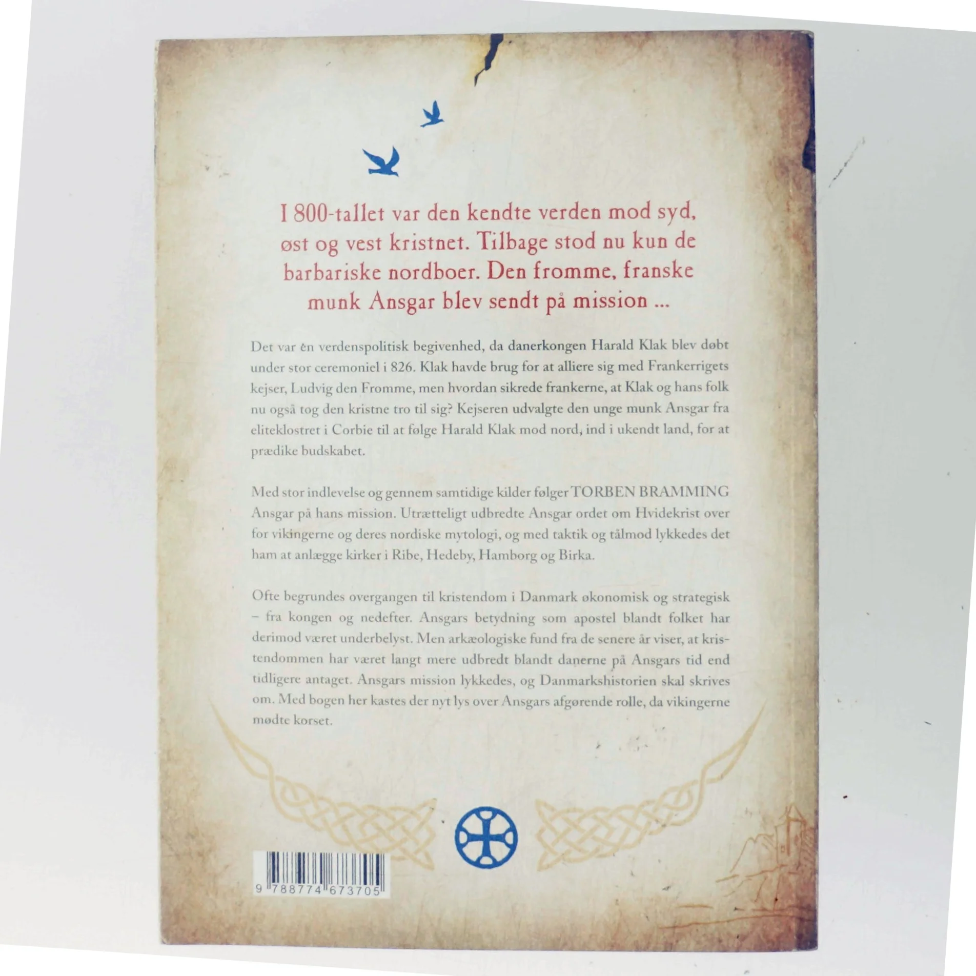 Da vikingerne mødte korset : Ansgar og missionen mod nord af Torben Bramming (Bog)