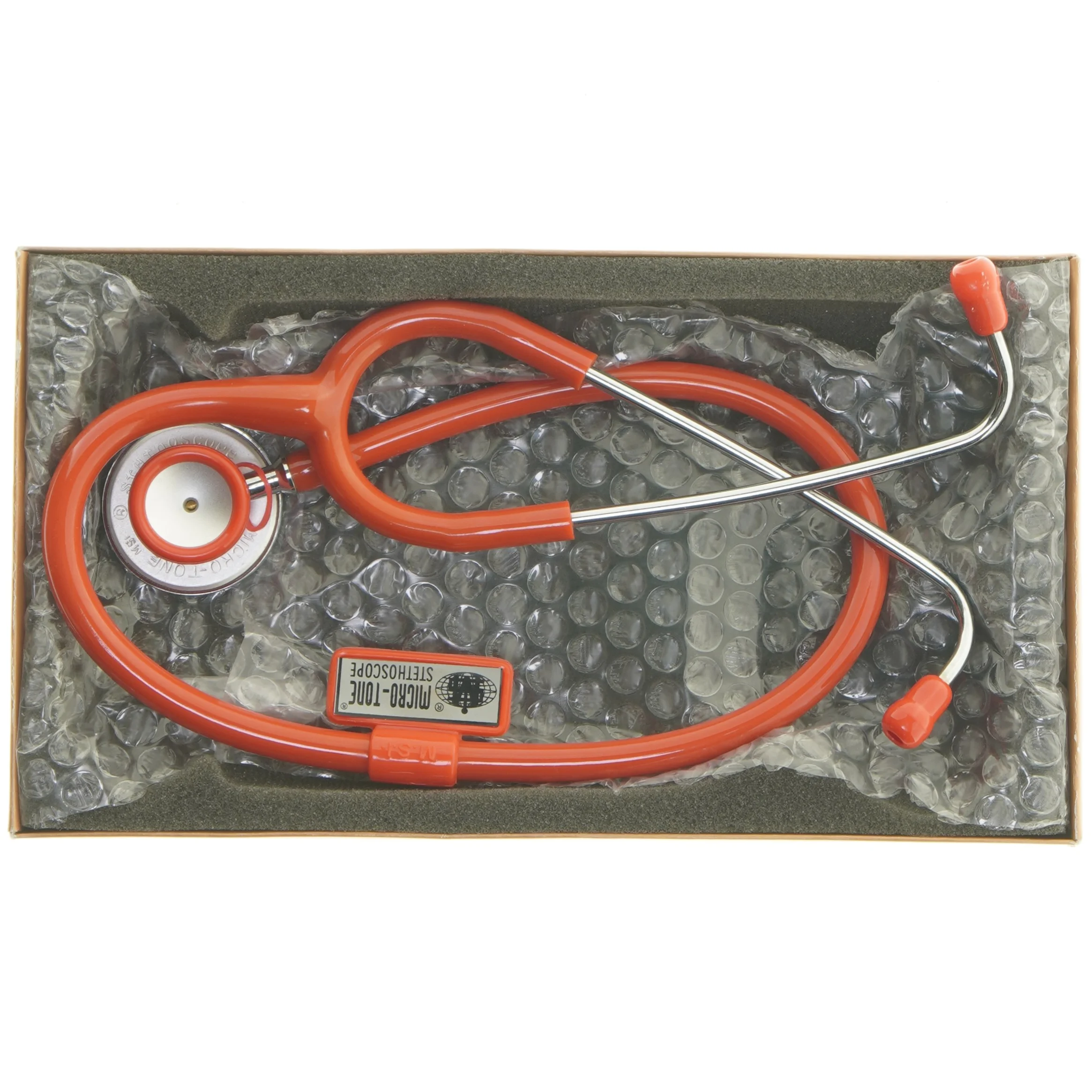 Rød stetoskop (str. 76 cm)