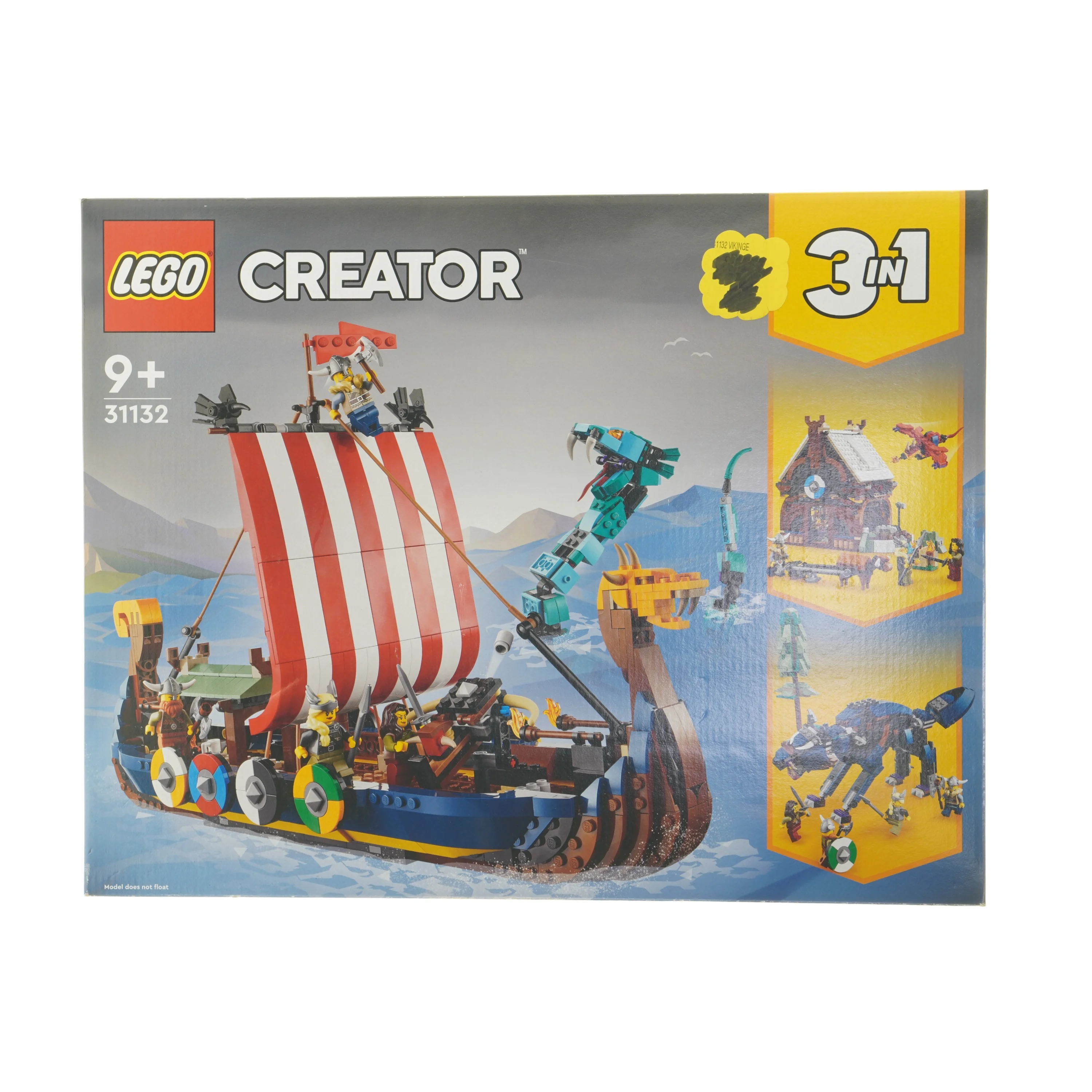  fra Lego (str. 37x7x48 cm)