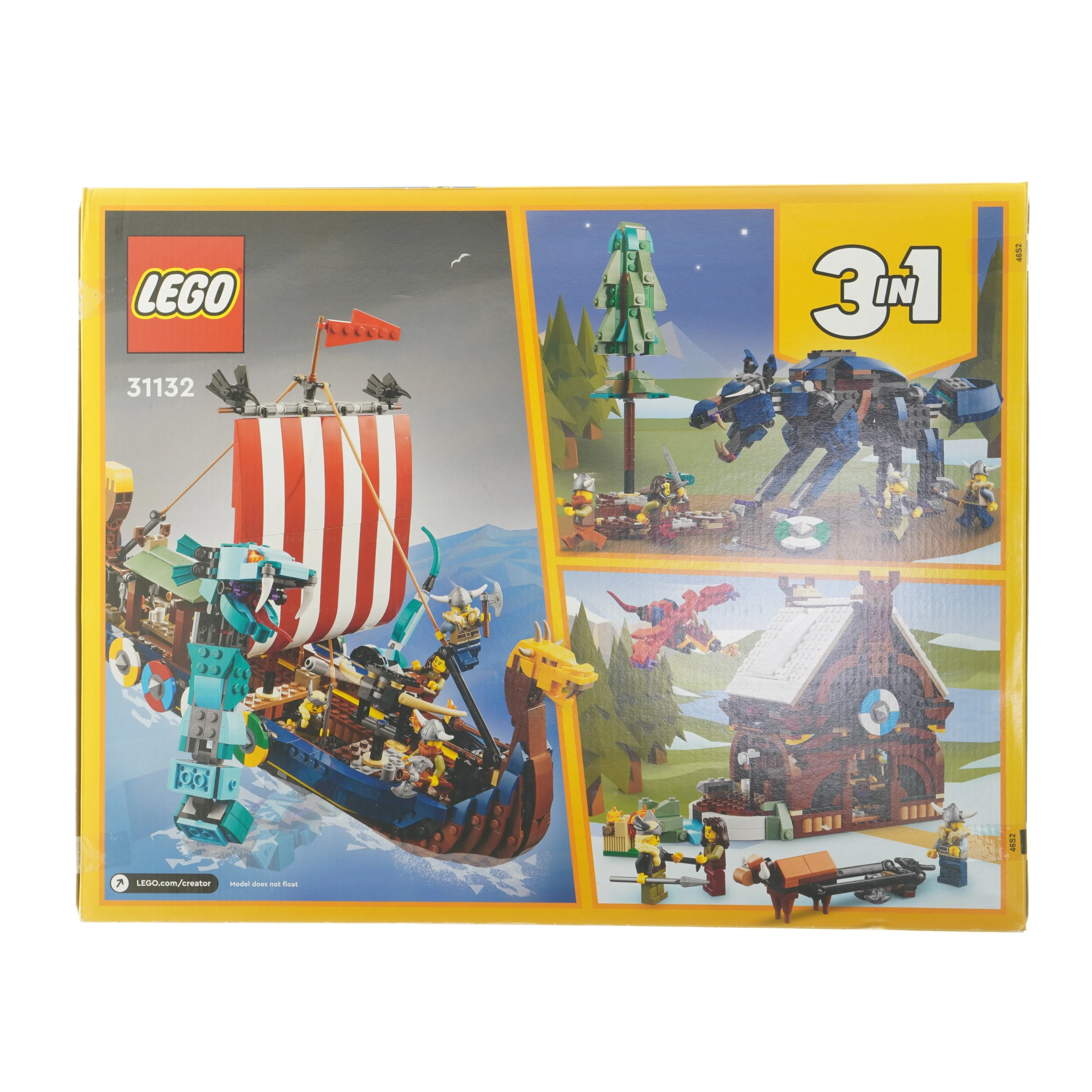  fra Lego (str. 37x7x48 cm)