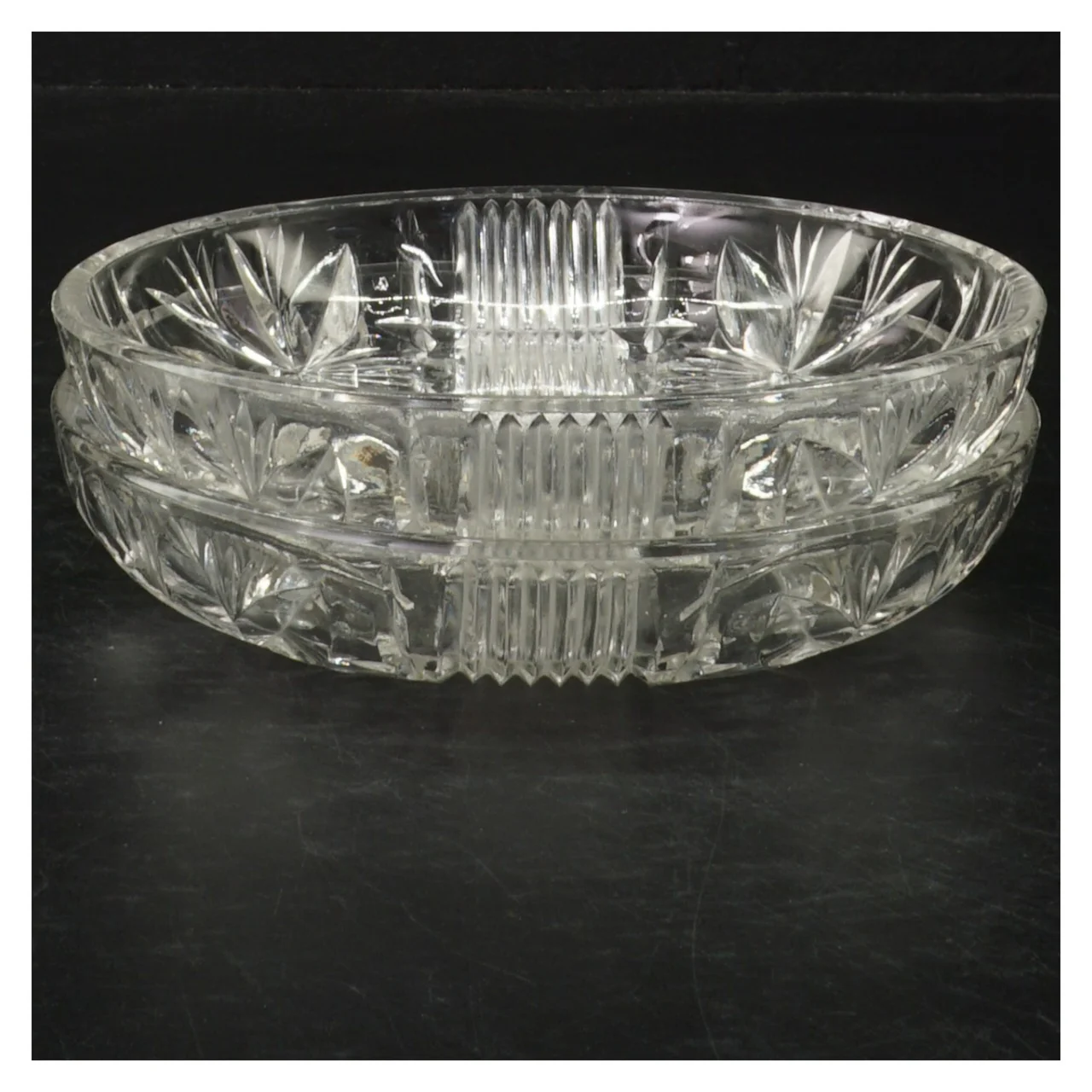 Glaskrystal assietter (str. Ø. 14,5 cm)