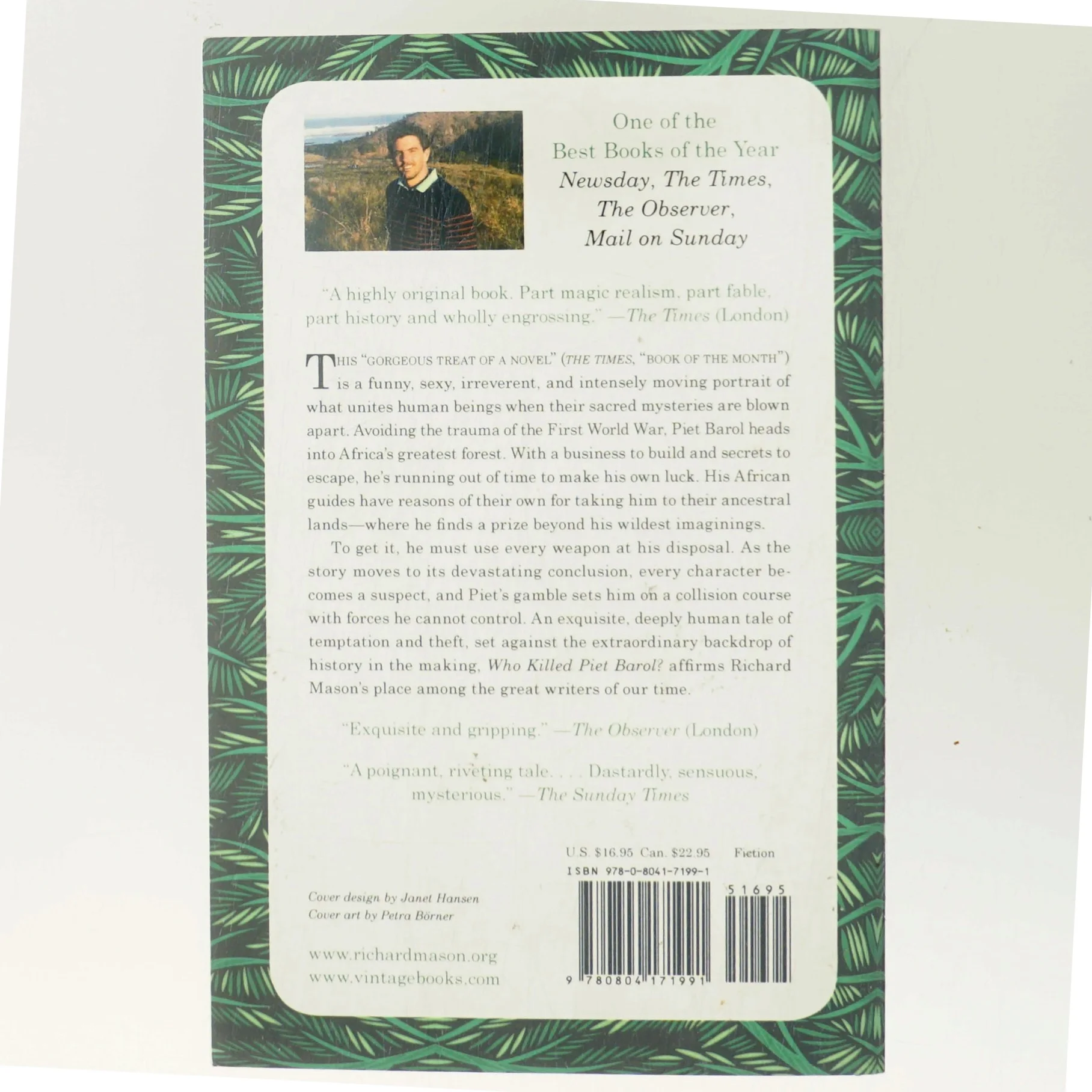 Who Killed Piet Barol? af Richard Mason (Bog)