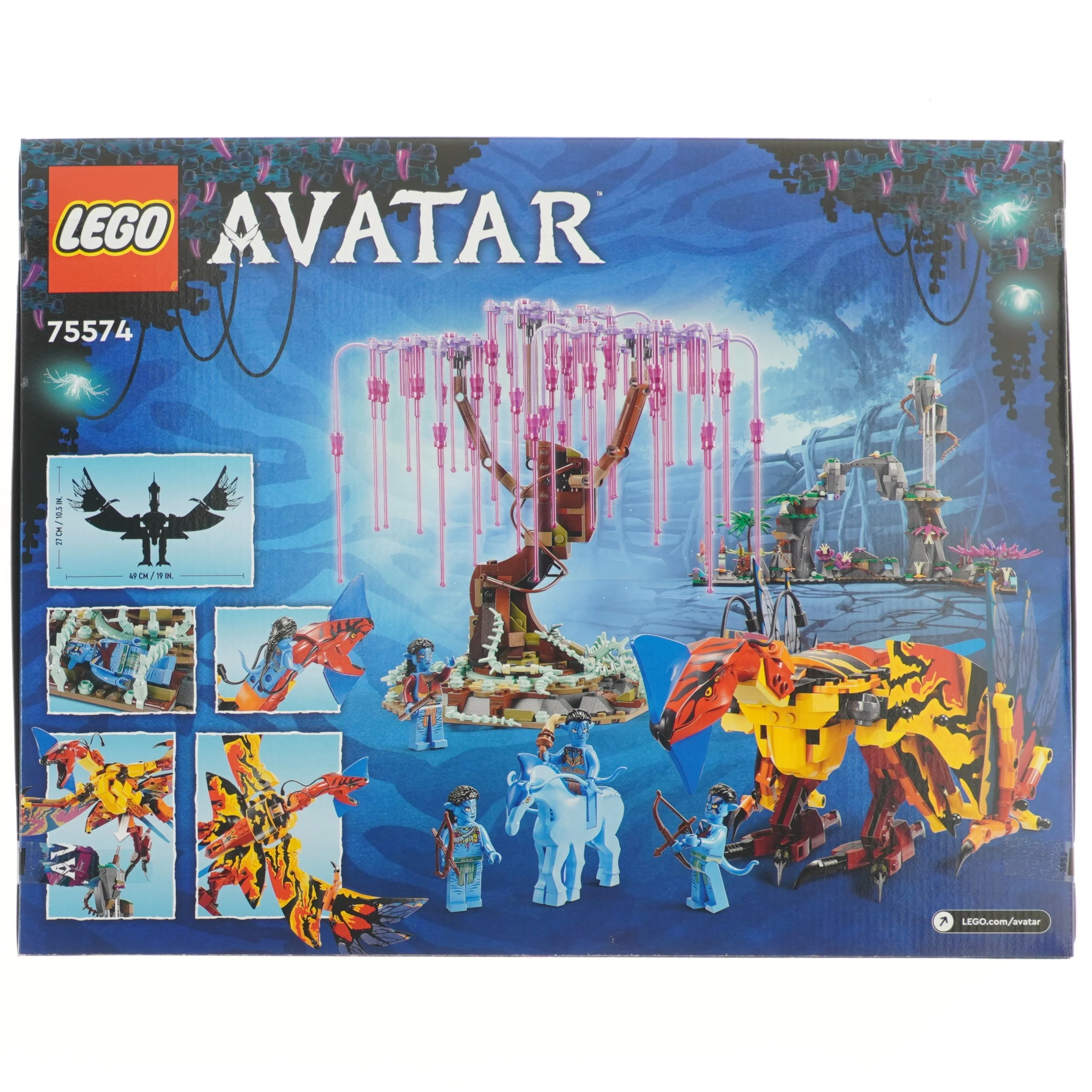 LEGO Avatar: Toruk Makto og Sjælenes Træ sæt fra Lego (str. 37x6x47,5 cm)