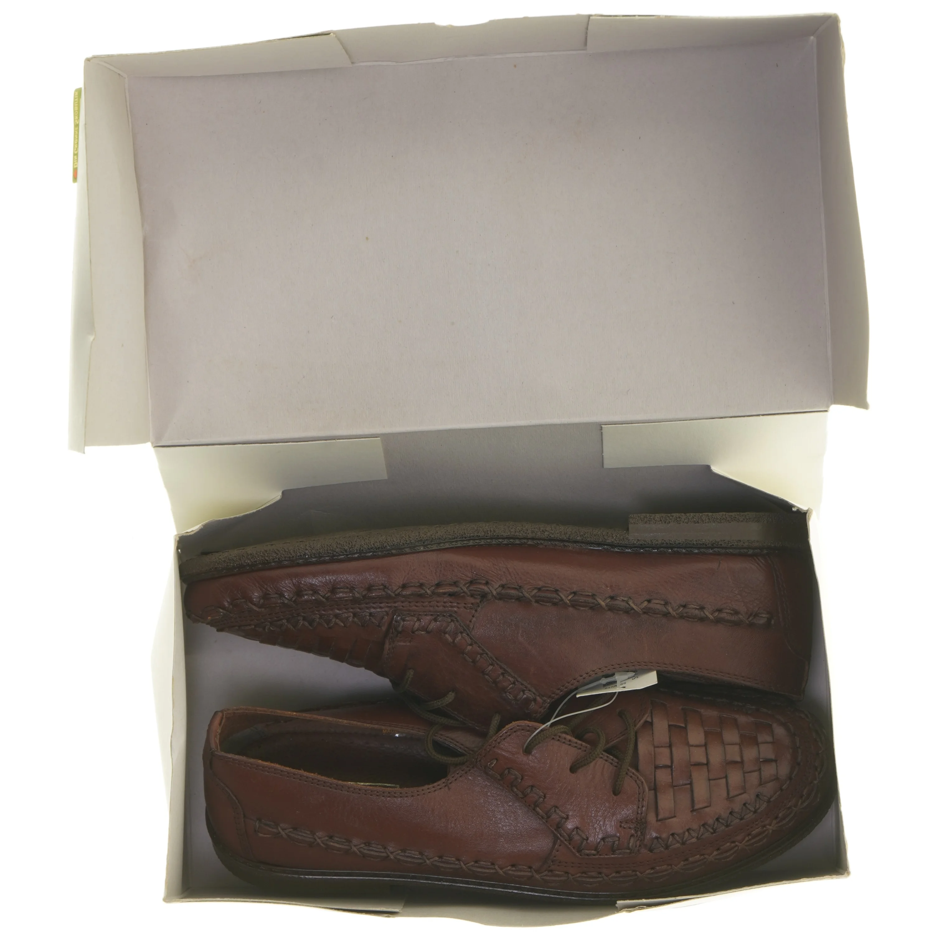 Brune snøresko i læder fra Isabella (str. 40 )