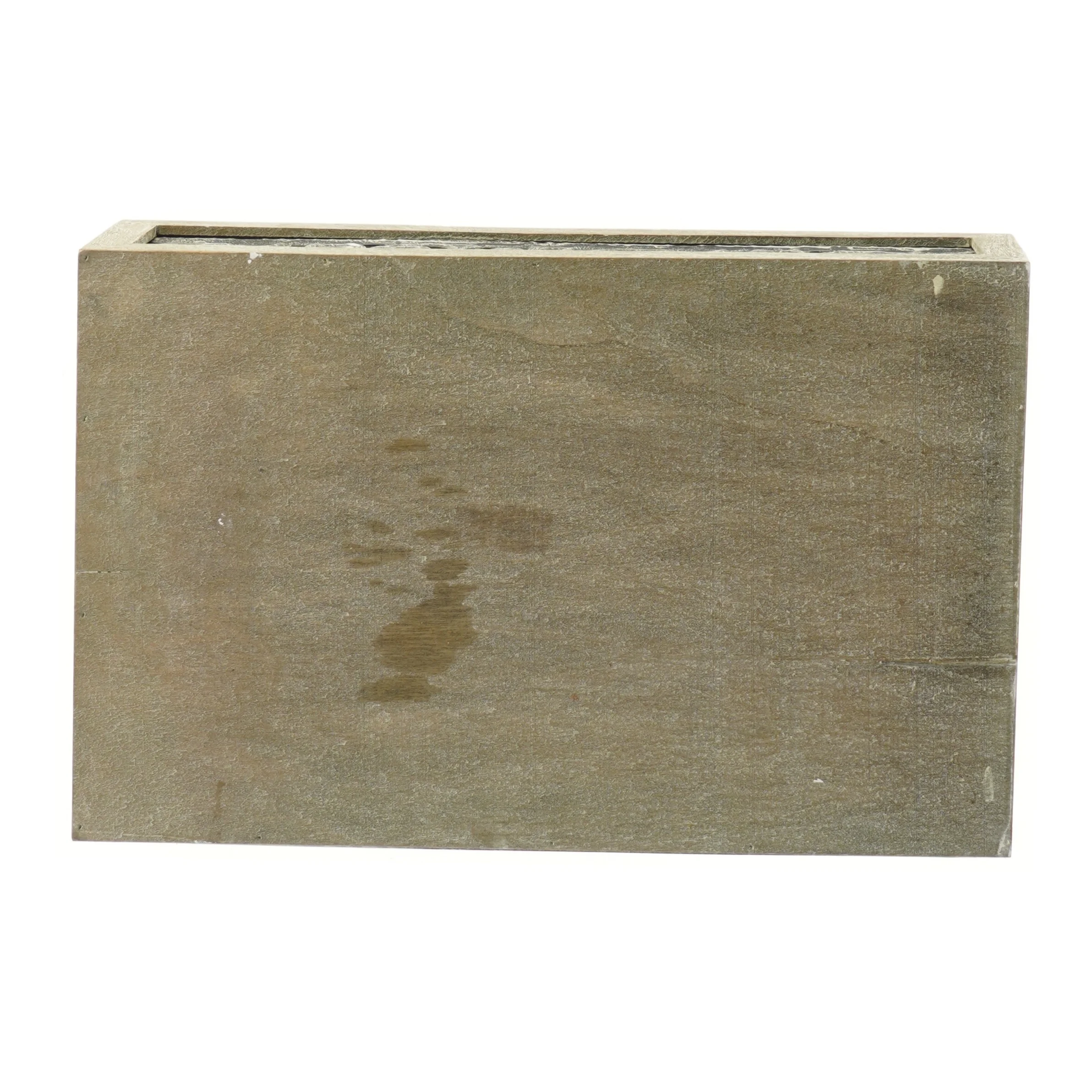 Dekorativ træbakke med udskæringer (str. 39,5x25 cm)