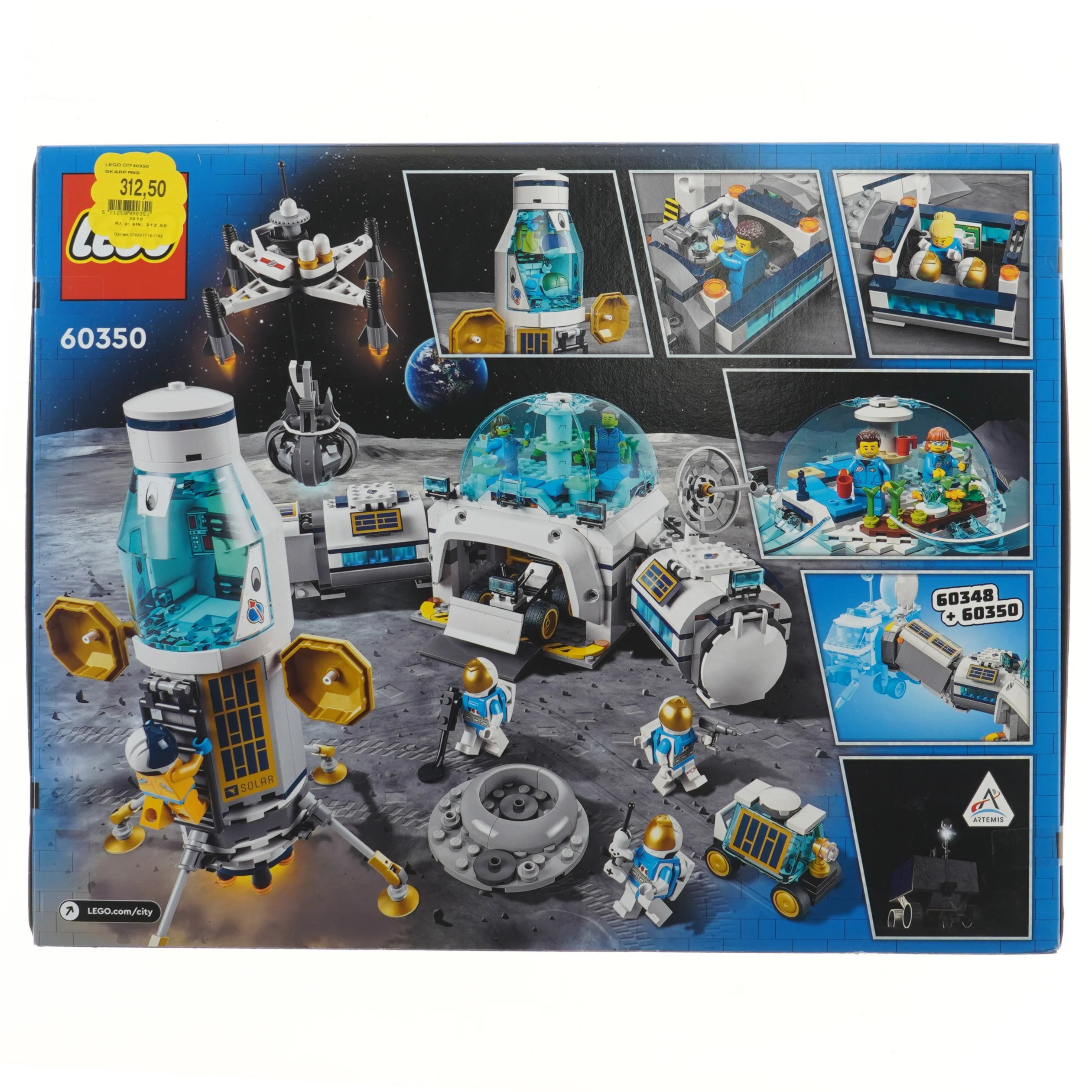 LEGO City rumstation sæt fra Lego (str. 48x37,5 cm)