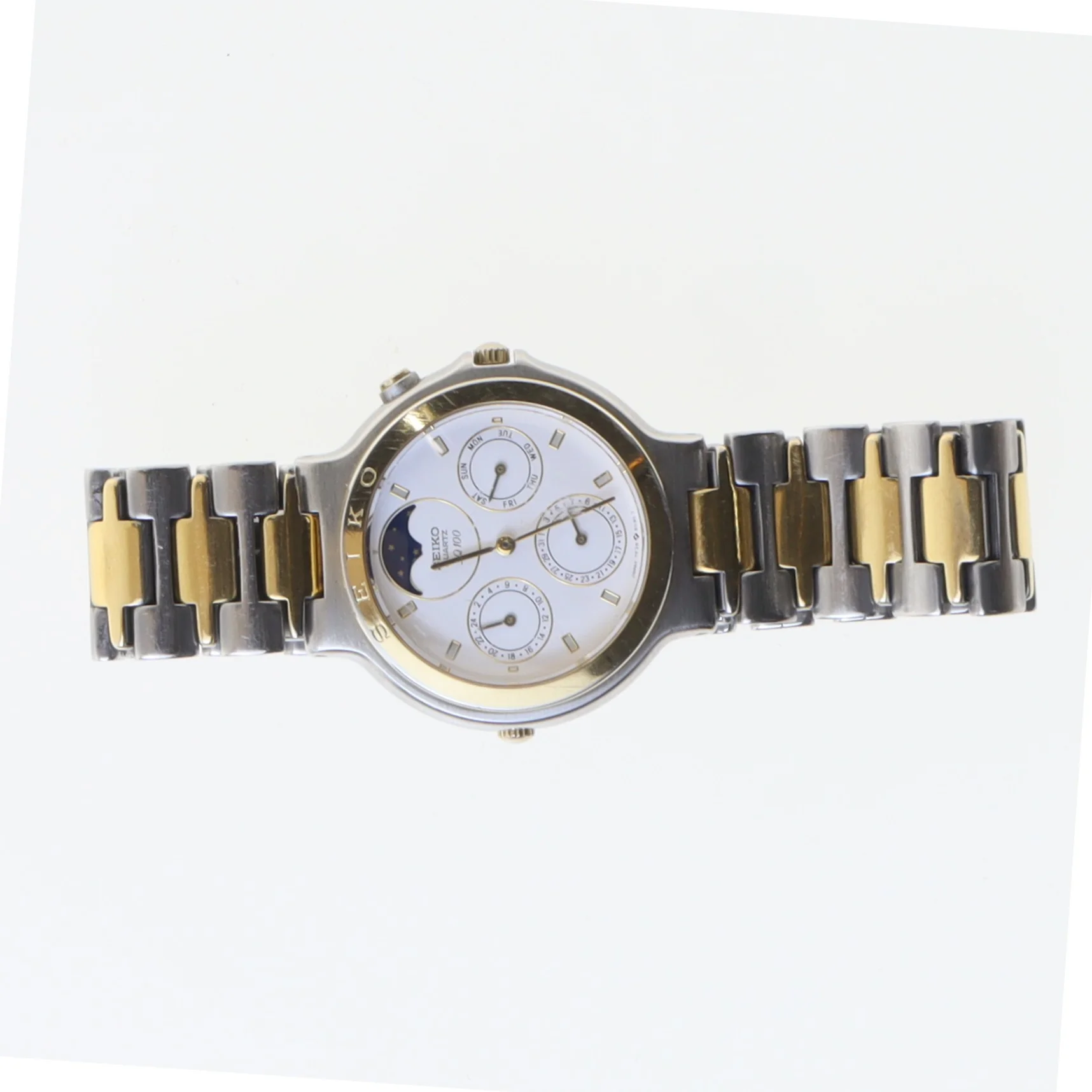 Seiko Herreur i stål og guld fra Burberry (str. 35 mm)