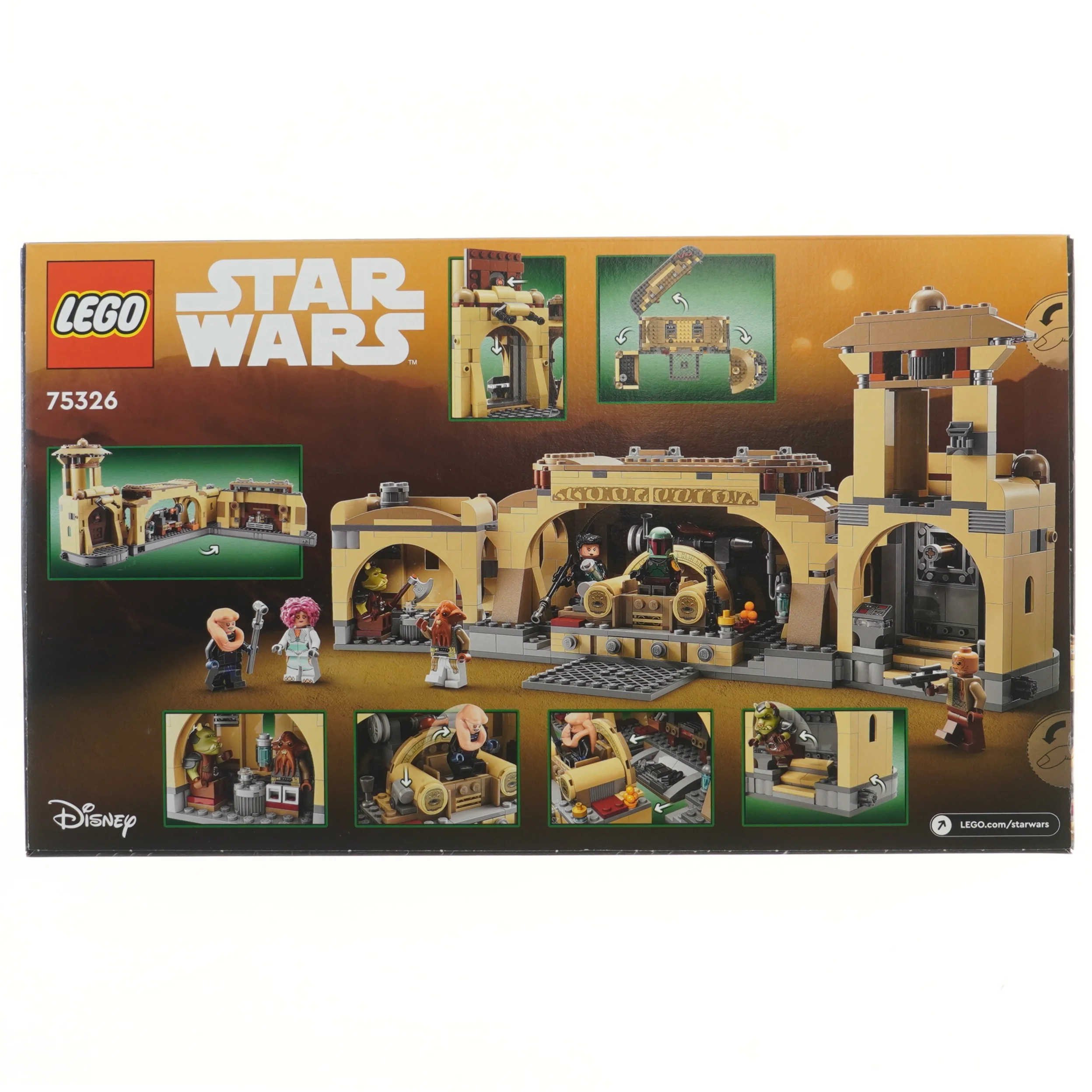 LEGO Star Wars Boba Fetts Throne Room fra Lego (str. 48x28 cm)