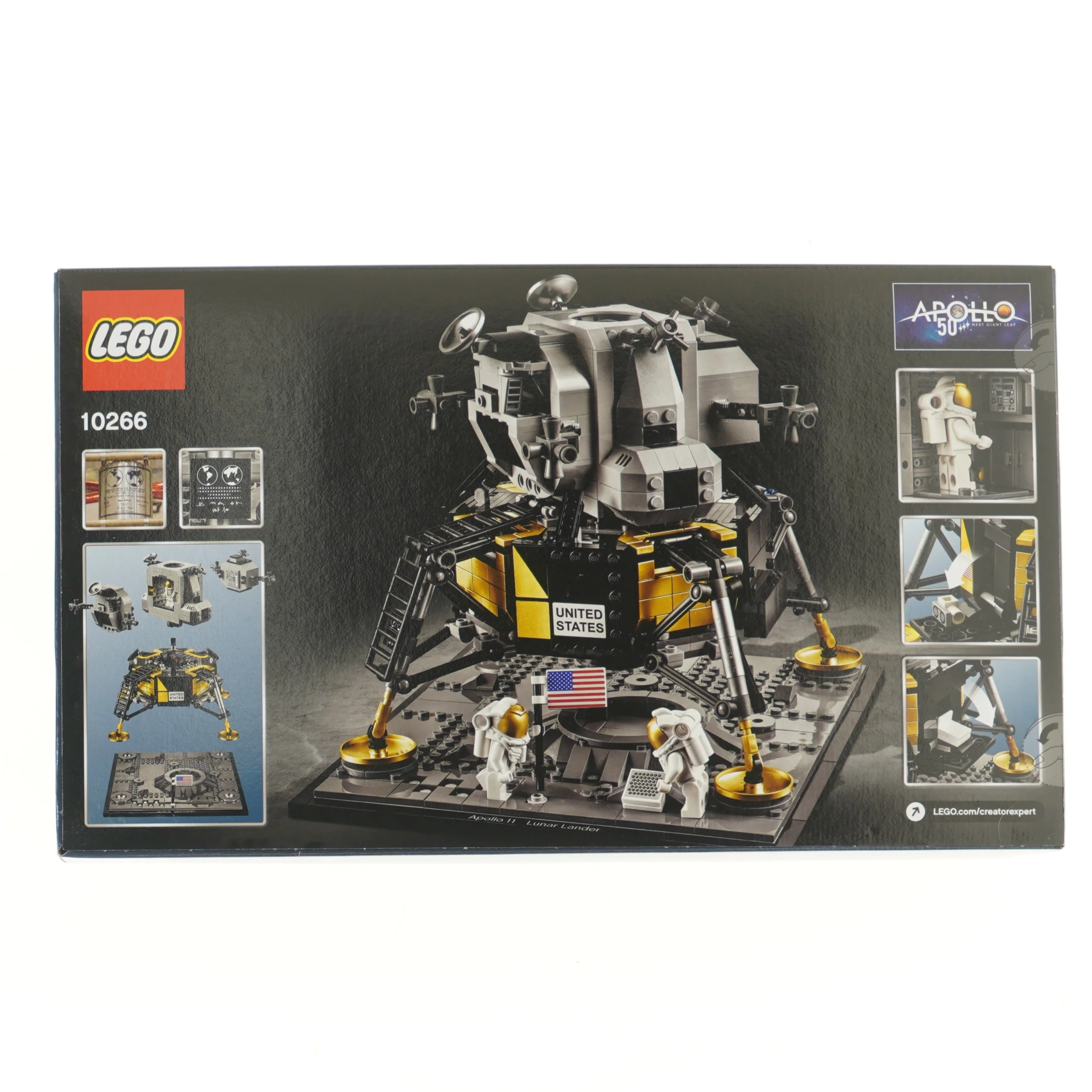 LEGO NASA Apollo 11 Månelander sæt fra Lego (str. 28x9x48 cm)