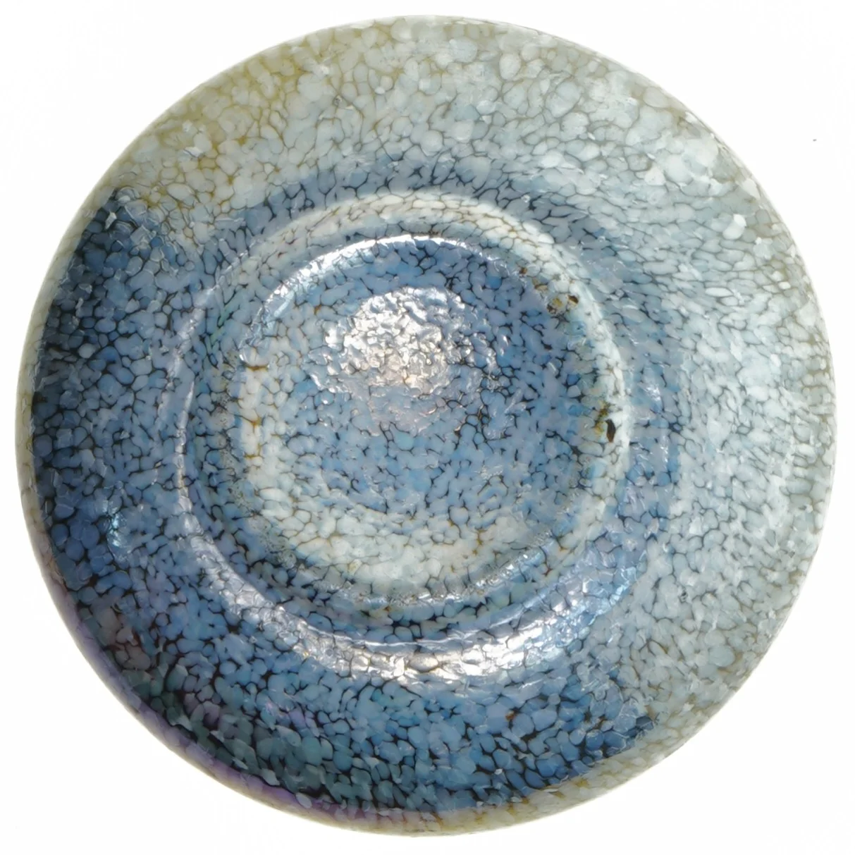 Farverig dekorationsvase (str. 29 cm)