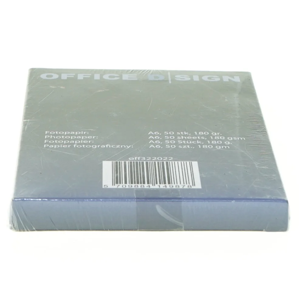 A6 fotopapir fra Office Design (str. 15 x 10 cm)
