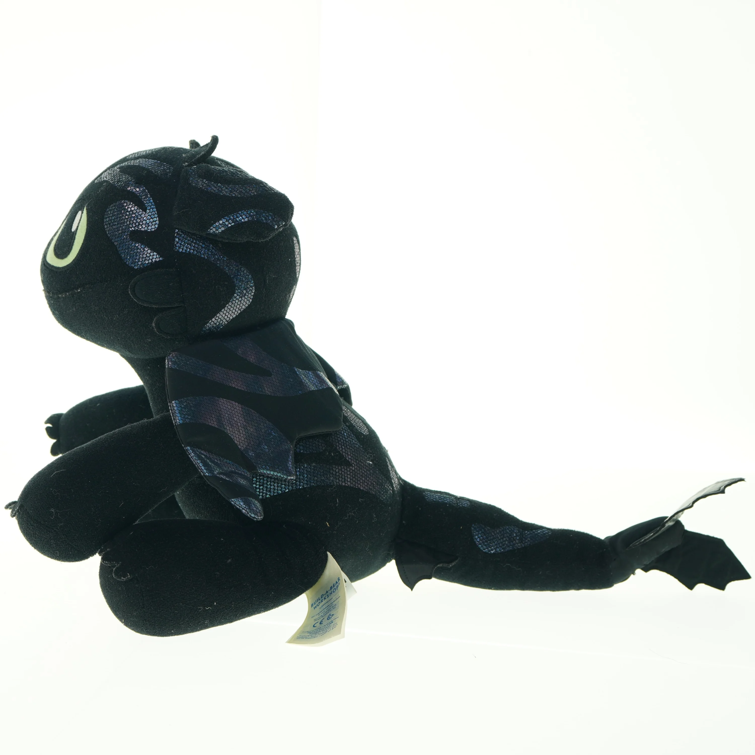 Tandløs tøjdyr fra Build a Bear (str. 33 cm)