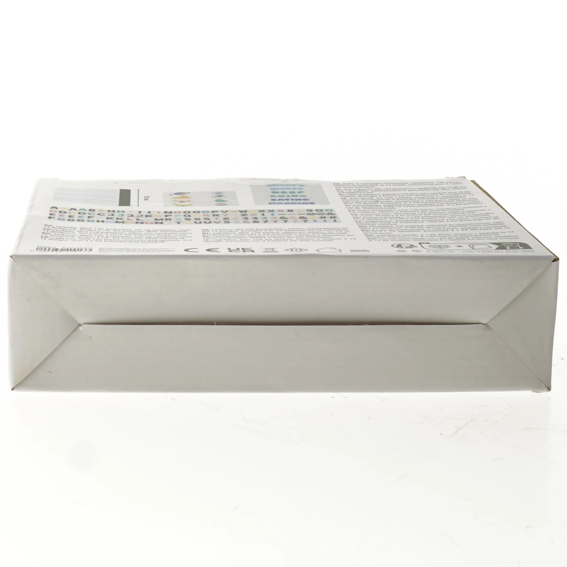 Lys boks fra Tiger (str. 21 x 16 cm)