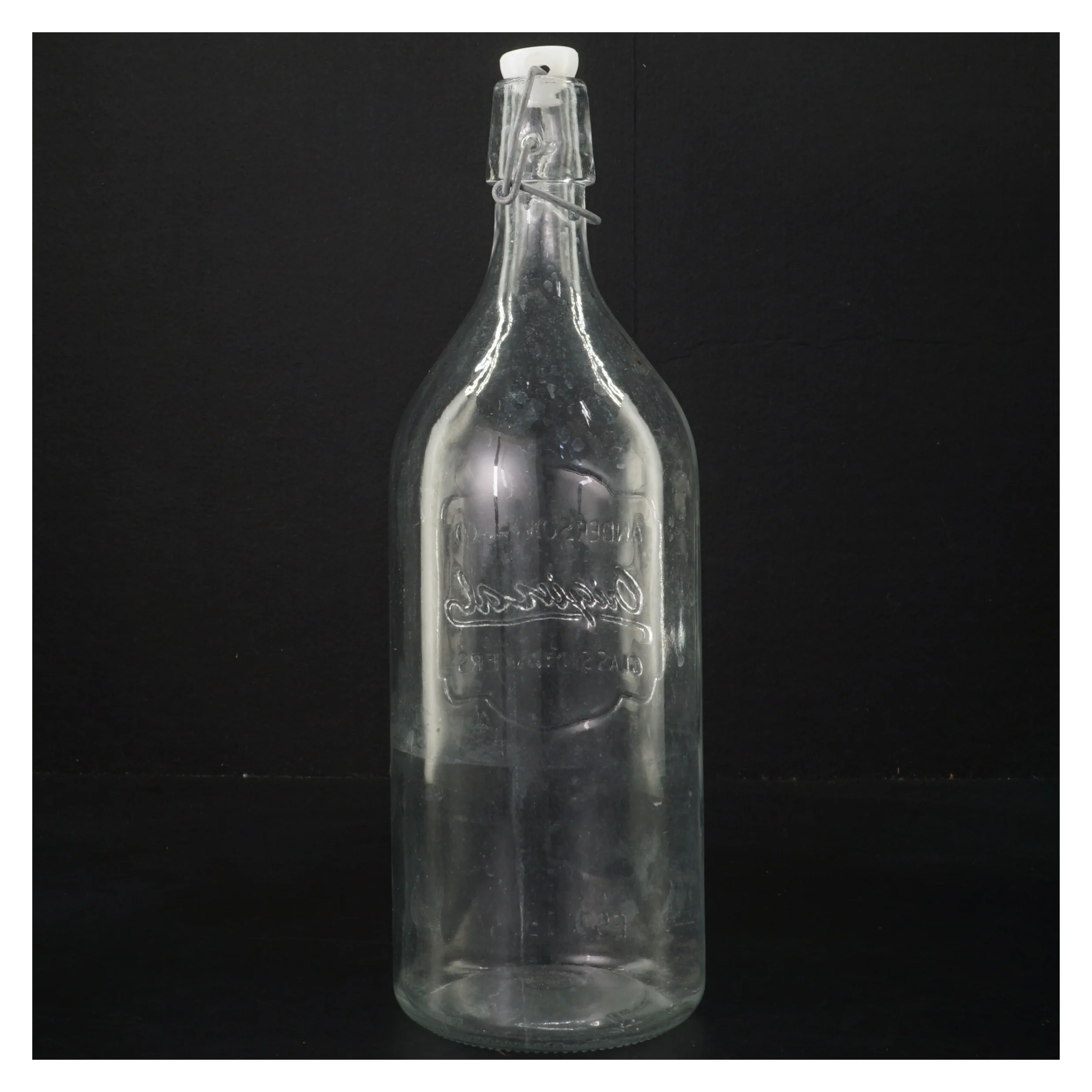 Glasflaske med patentlukning (str. 28 cm)