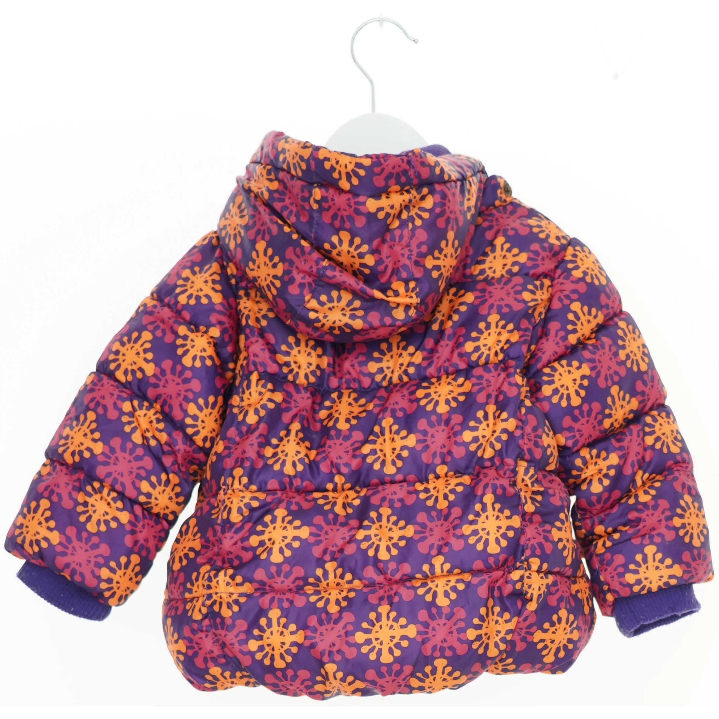 Vinterjakke med farverigt mønster fra Mads & Mette (str. 80)