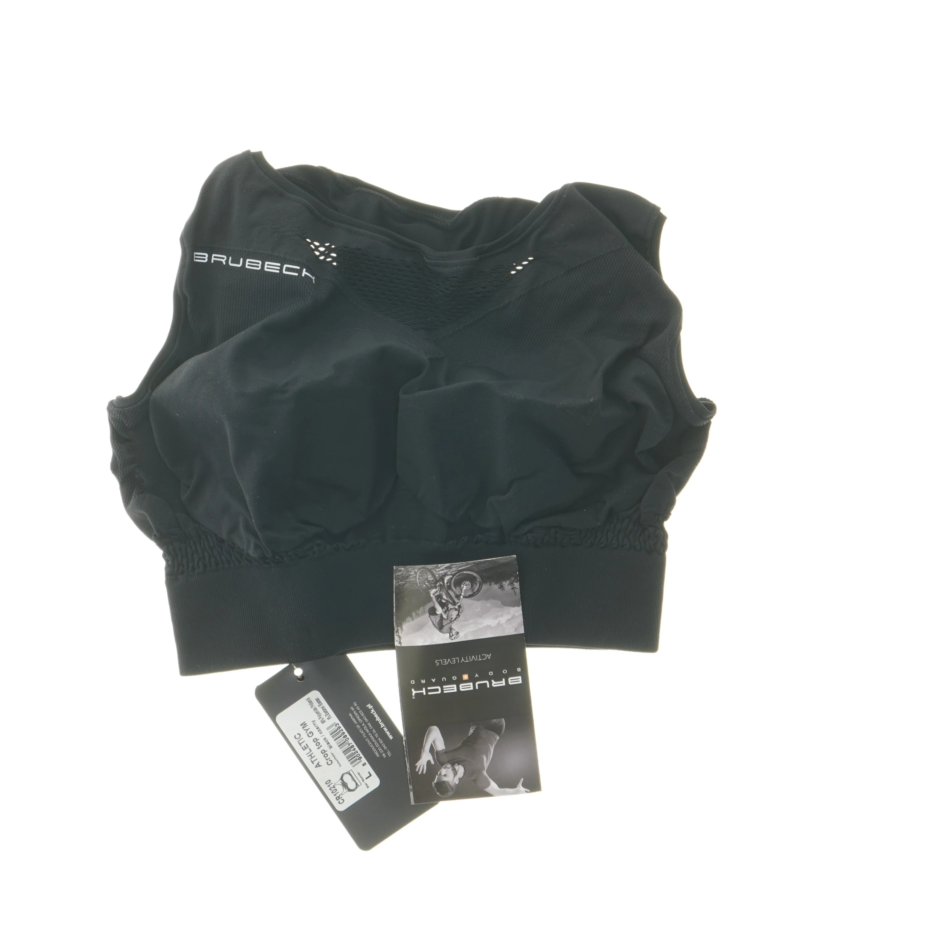 Brubeck Athletic Crop Top Gym fra Brubeck (str. L)