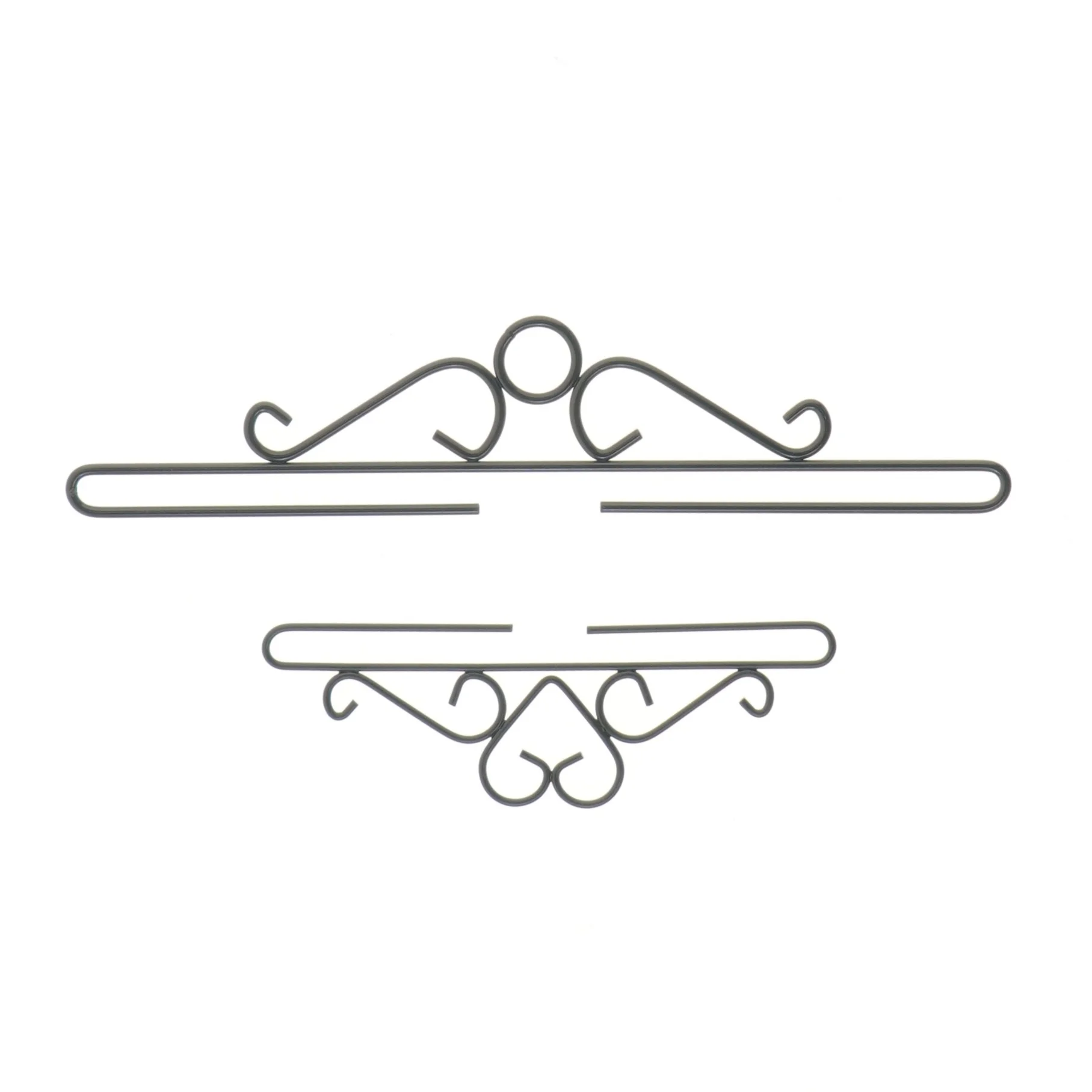 Dekorativ vægholder (str. 32 og 19 cm)