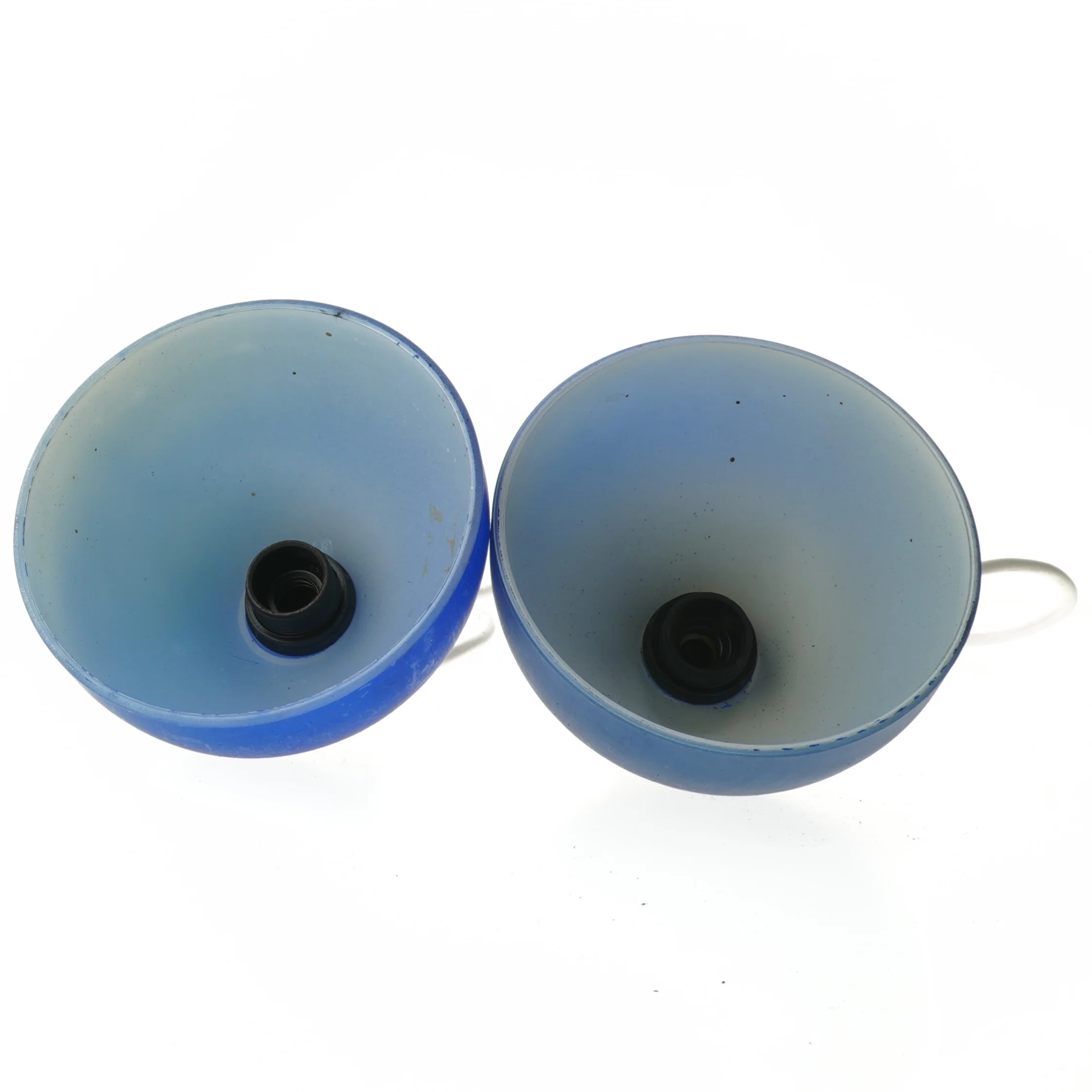 Blå pendler (str. Ø 14x11 cm)