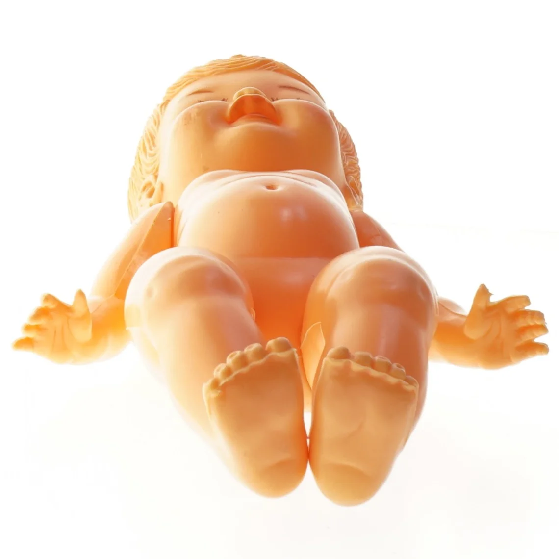 Plastik babydukke 32 cm (str. 32 cm)