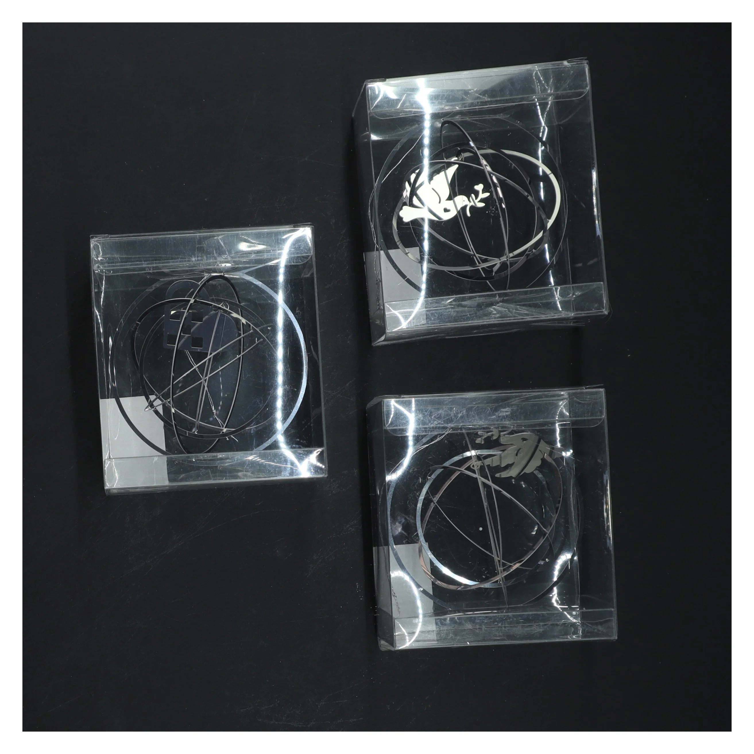 Metal spiraler i pakke fra Det Gamle Apotek (str. 3 styk, ø 9 cm)