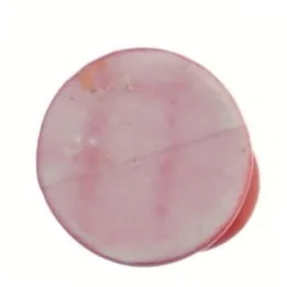 Rød lysestage (str. 6 cm)