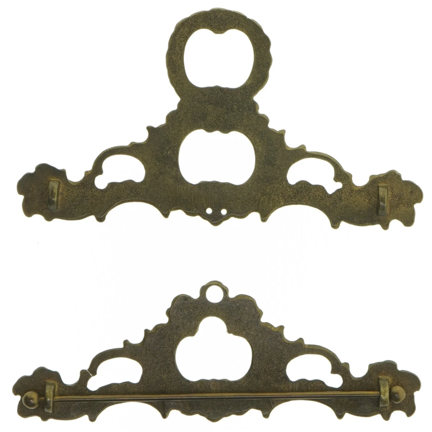 Antikke metalnøgler (str. 18 cm)