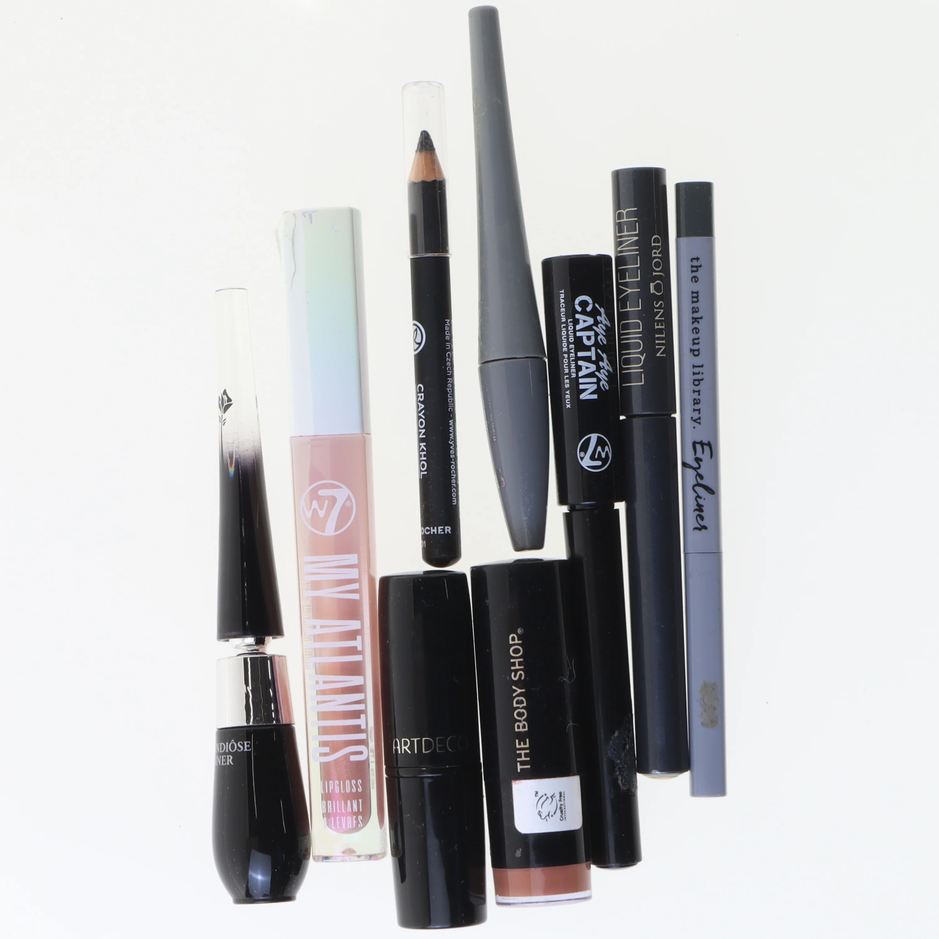 Sæt af makeup produkter