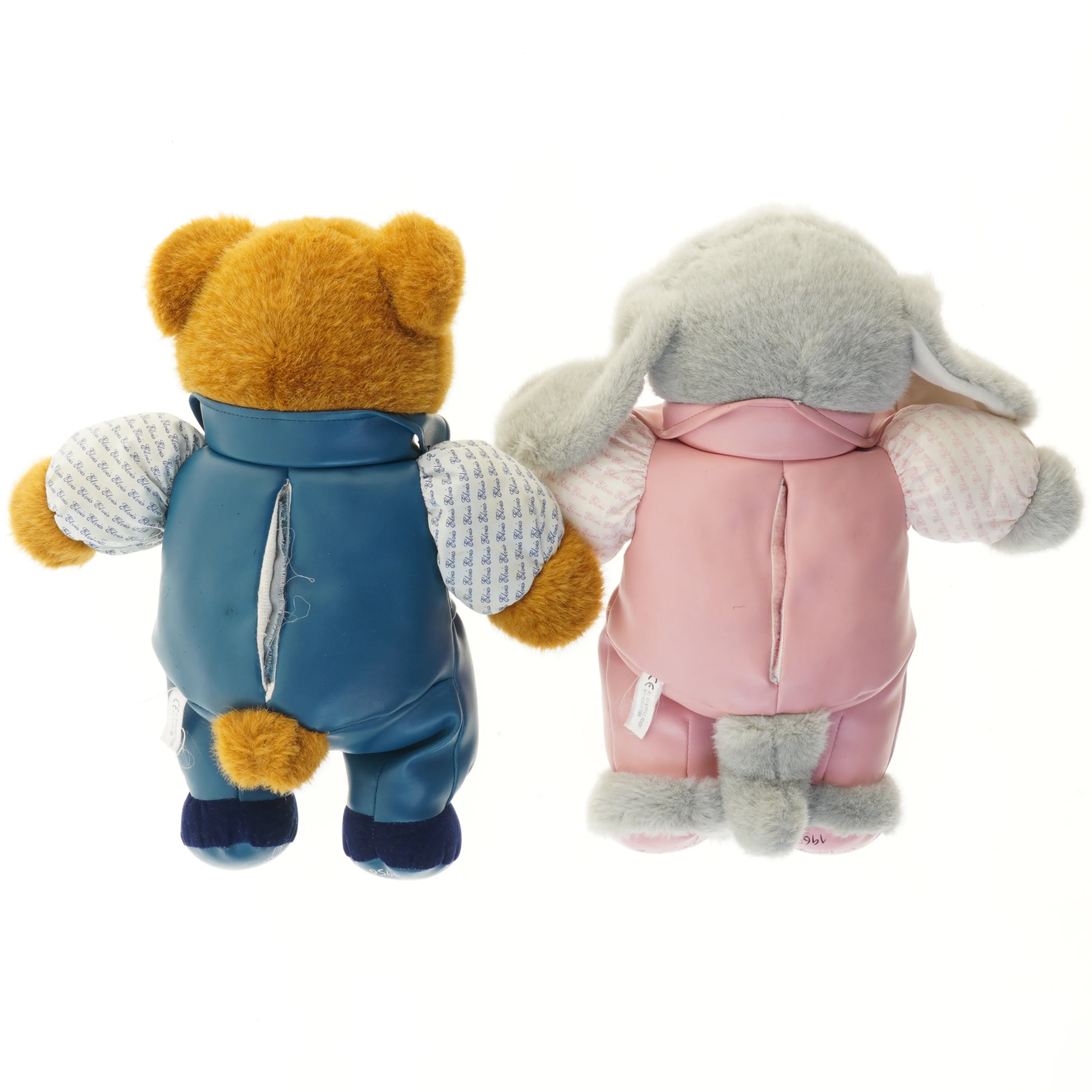 Teddy og Hund tøjdyr (str. 38 cm)