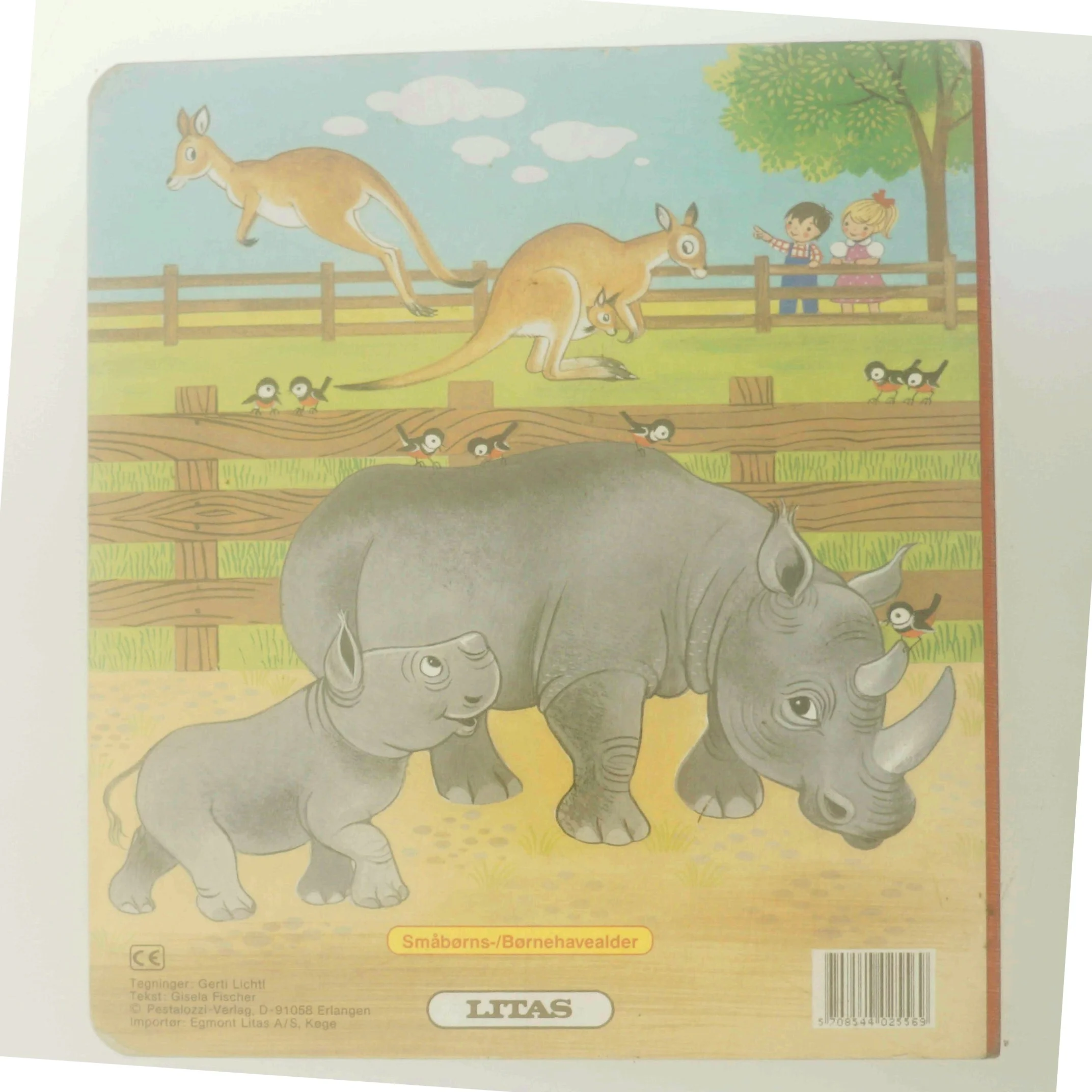 Anne og Peter i Zoo af Doris Reichel (Bog)