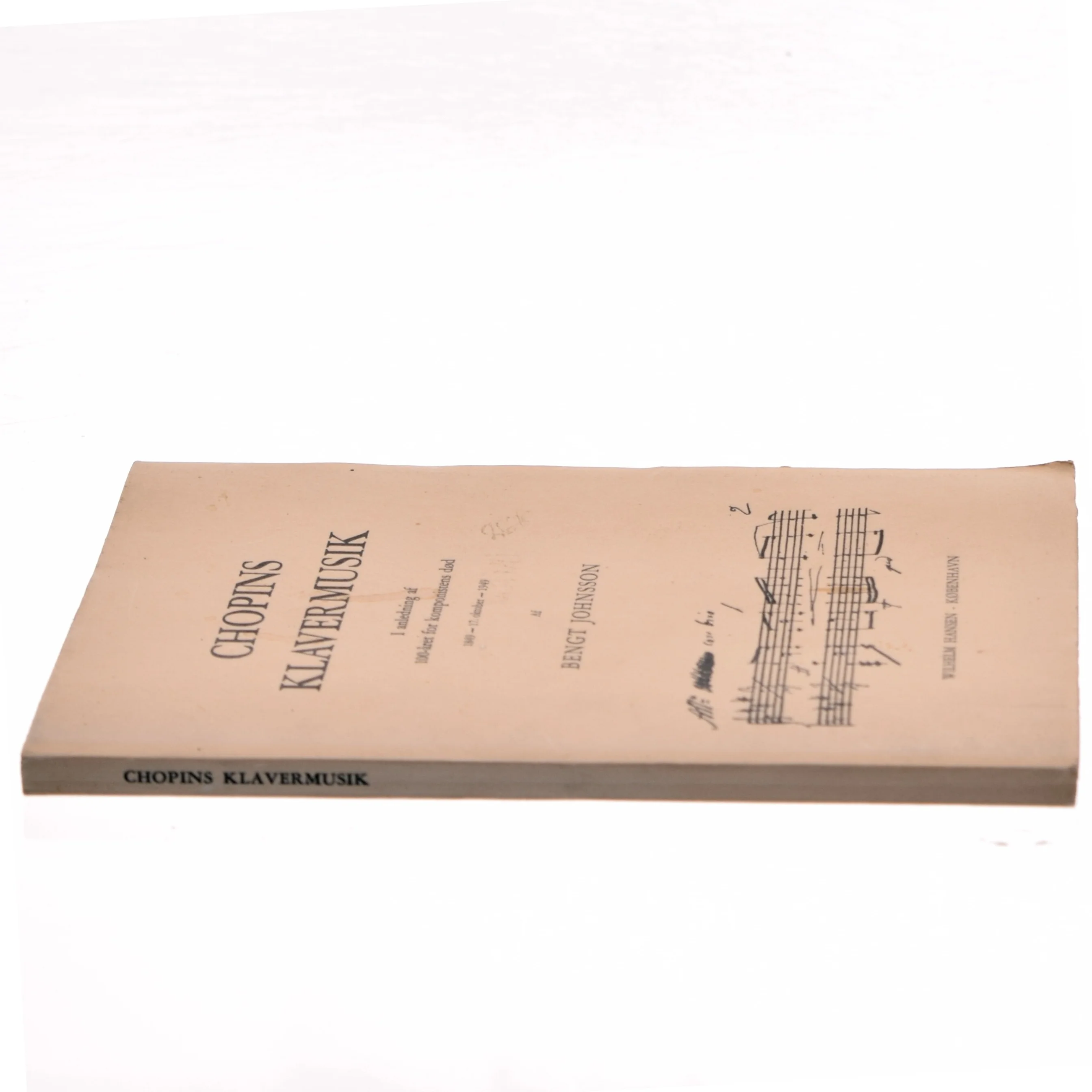 Chopins Klavermusik af Bengt Johnsson (Bog)