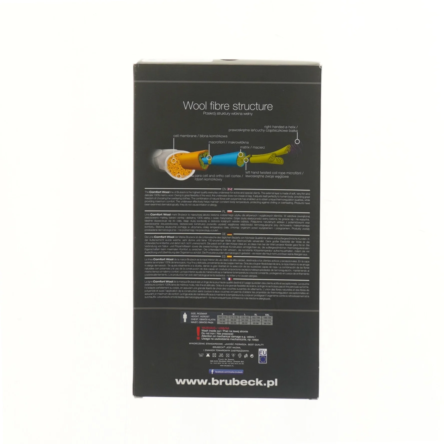 Brubeck merinould leggings S fra Brubeck (str. S)