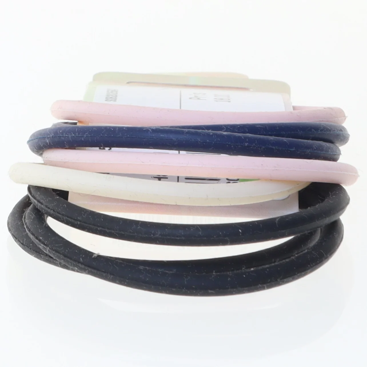 Hår elastikker sæt (str. Ø 5 cm)