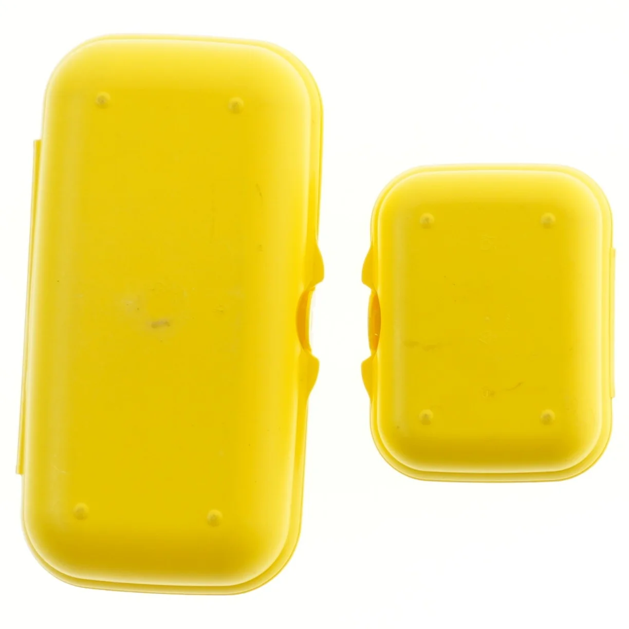 Sæt af madkasser med motiv fra Minions (str. 22x12x7 og 10x13x5 cm)