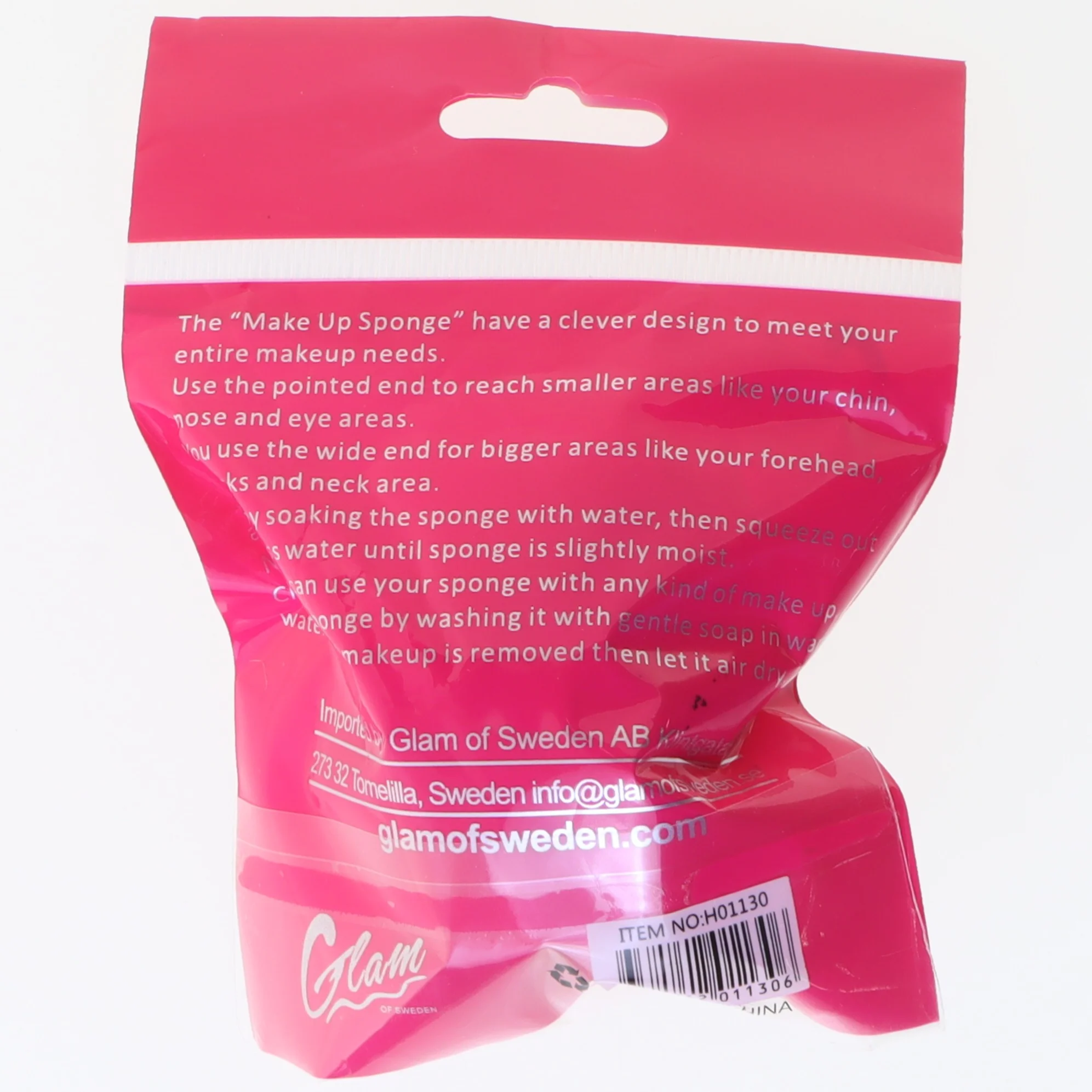 Makeupsvamp 7 cm fra Glam of Sweden (str. 7 cm)