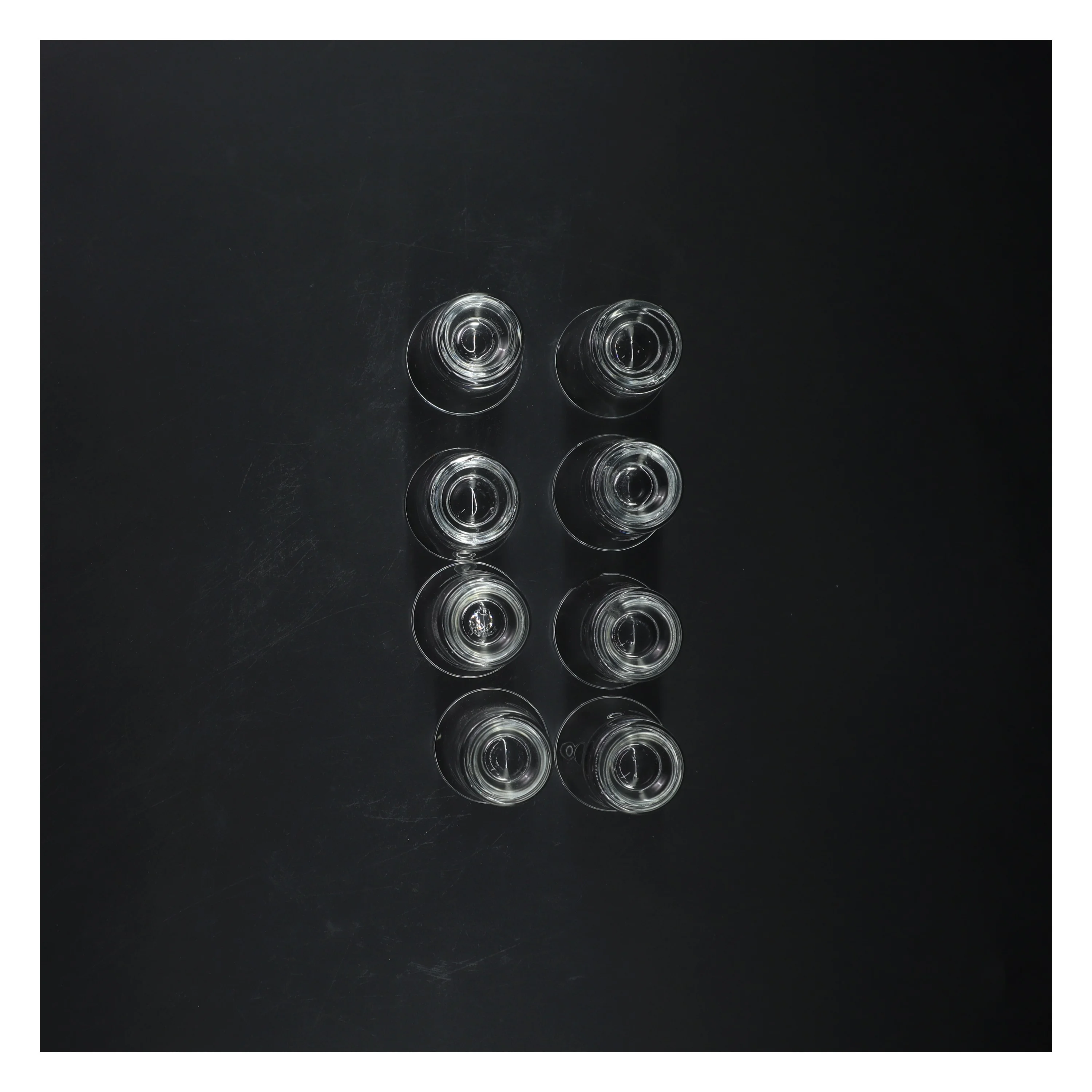 Shots glas, 8 styk (str. 8 styk, 7 cm)