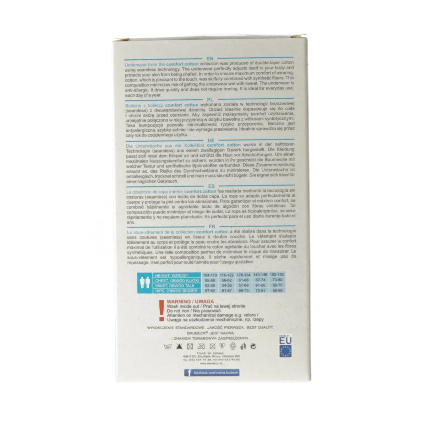 Børneundertrøje Brubeck Comfort Cotton fra Brubeck (str. 128/134 )