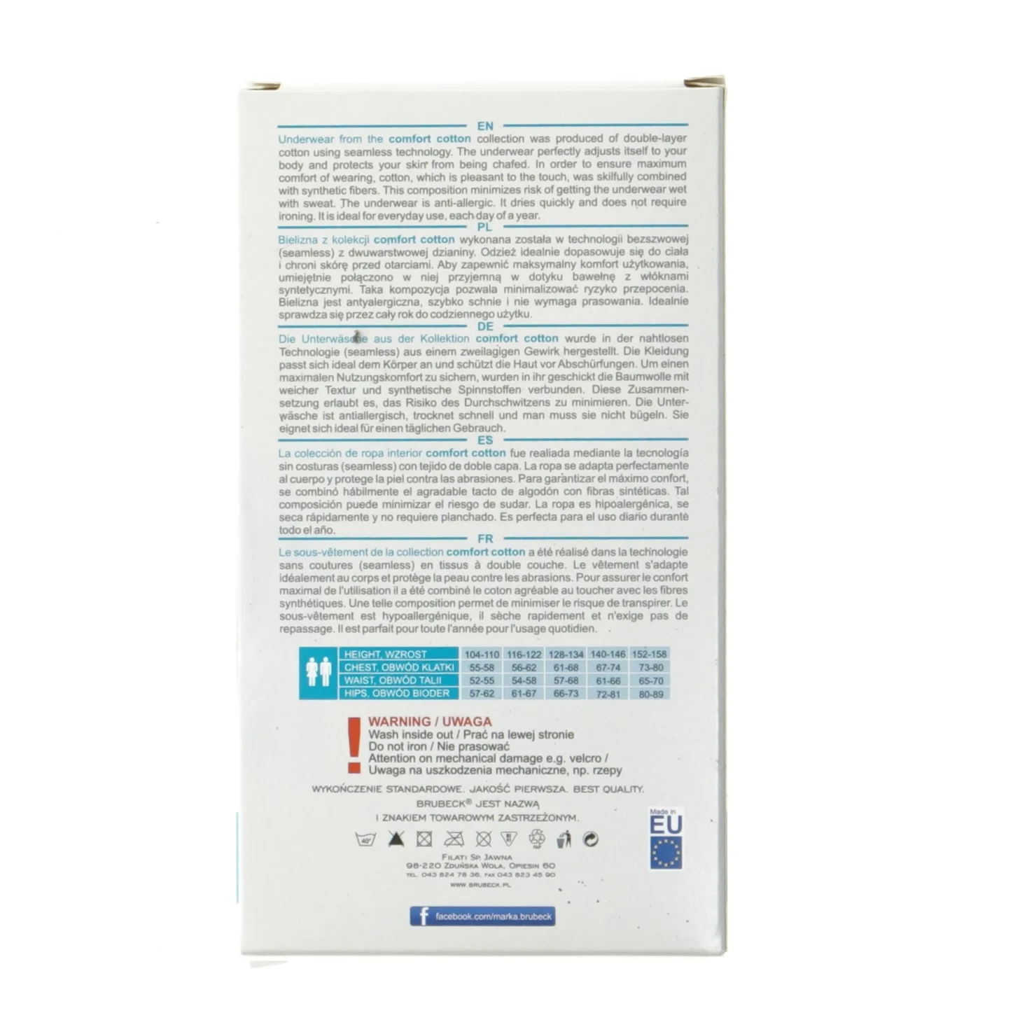 Brubeck børneundertøj fra Brubeck (str. 140-146 )